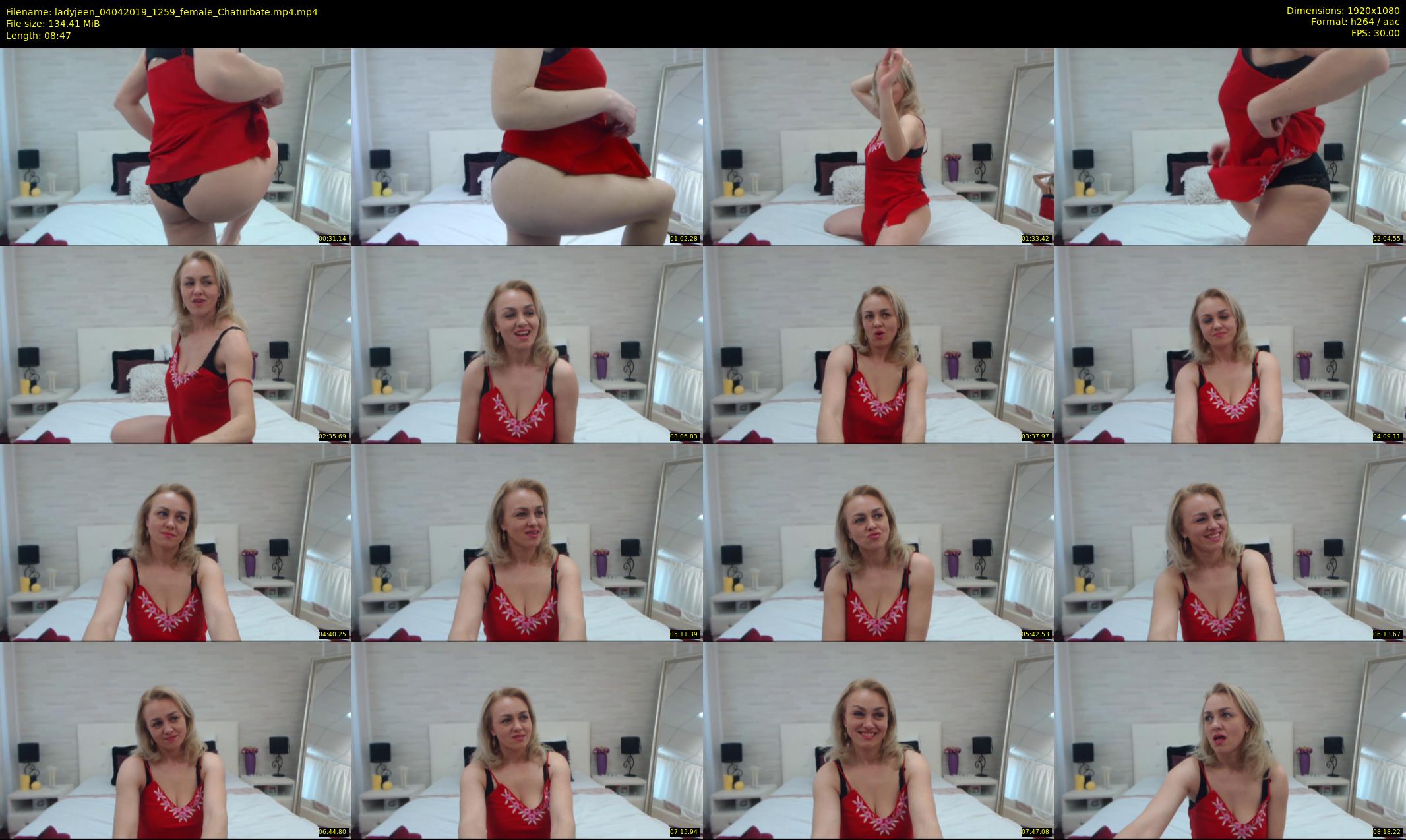 ladyjeen — 9 minute Chaturbate female cam show recording, 1080p, Apr 4, 2019