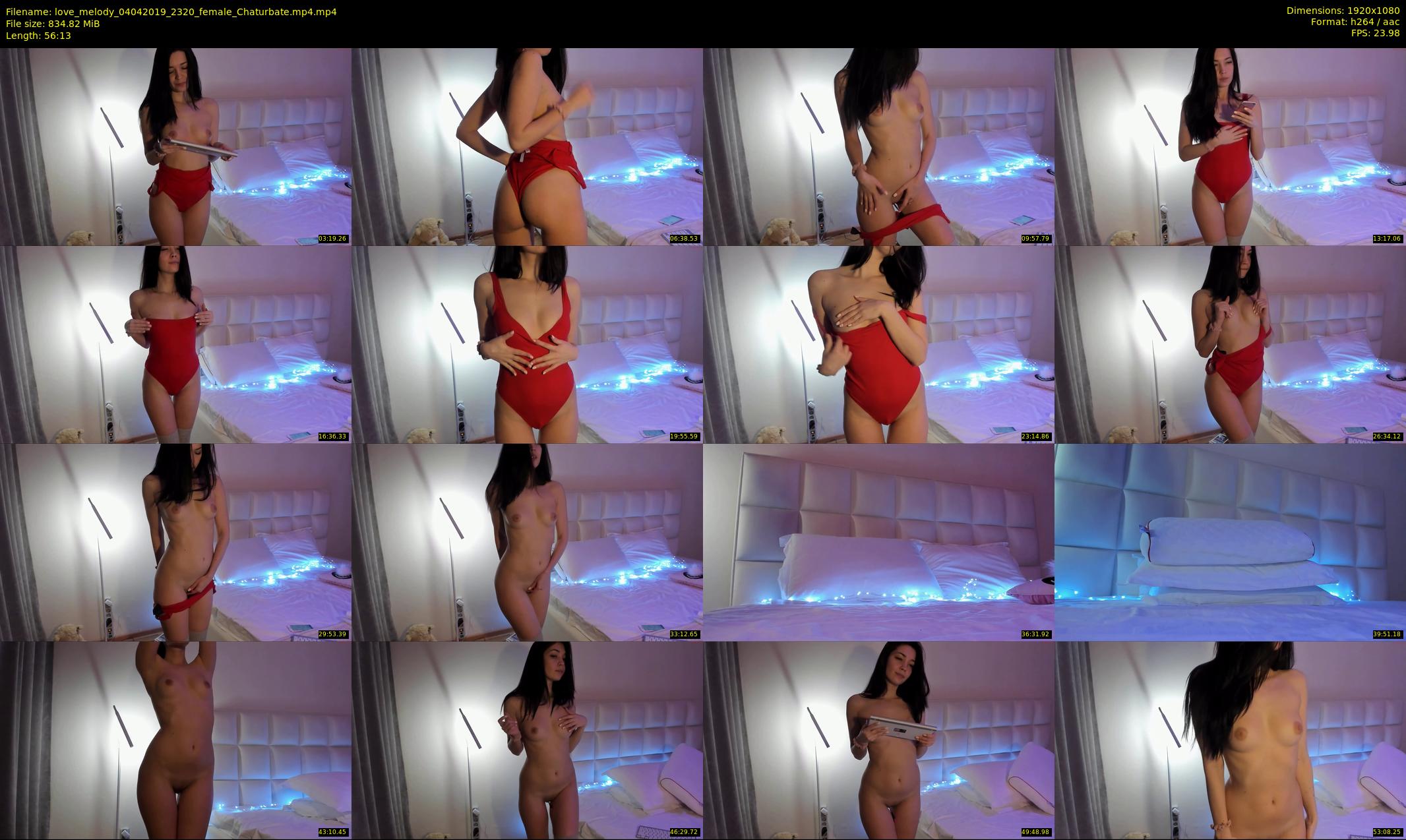 love_melody — 57 minute Chaturbate female cam show recording, 1080p, Apr 4, 2019