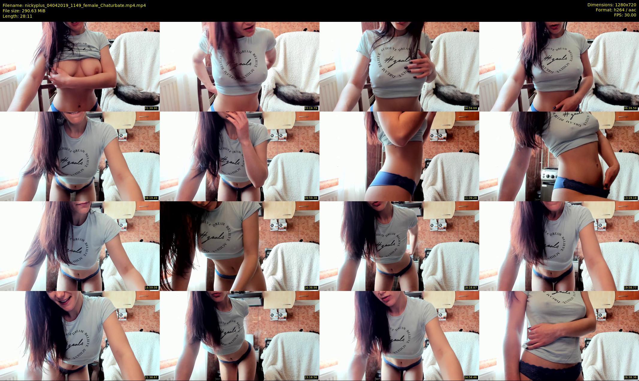 nickyplus — 29 minute Chaturbate couple cam show recording, 720p, Apr 4, 2019