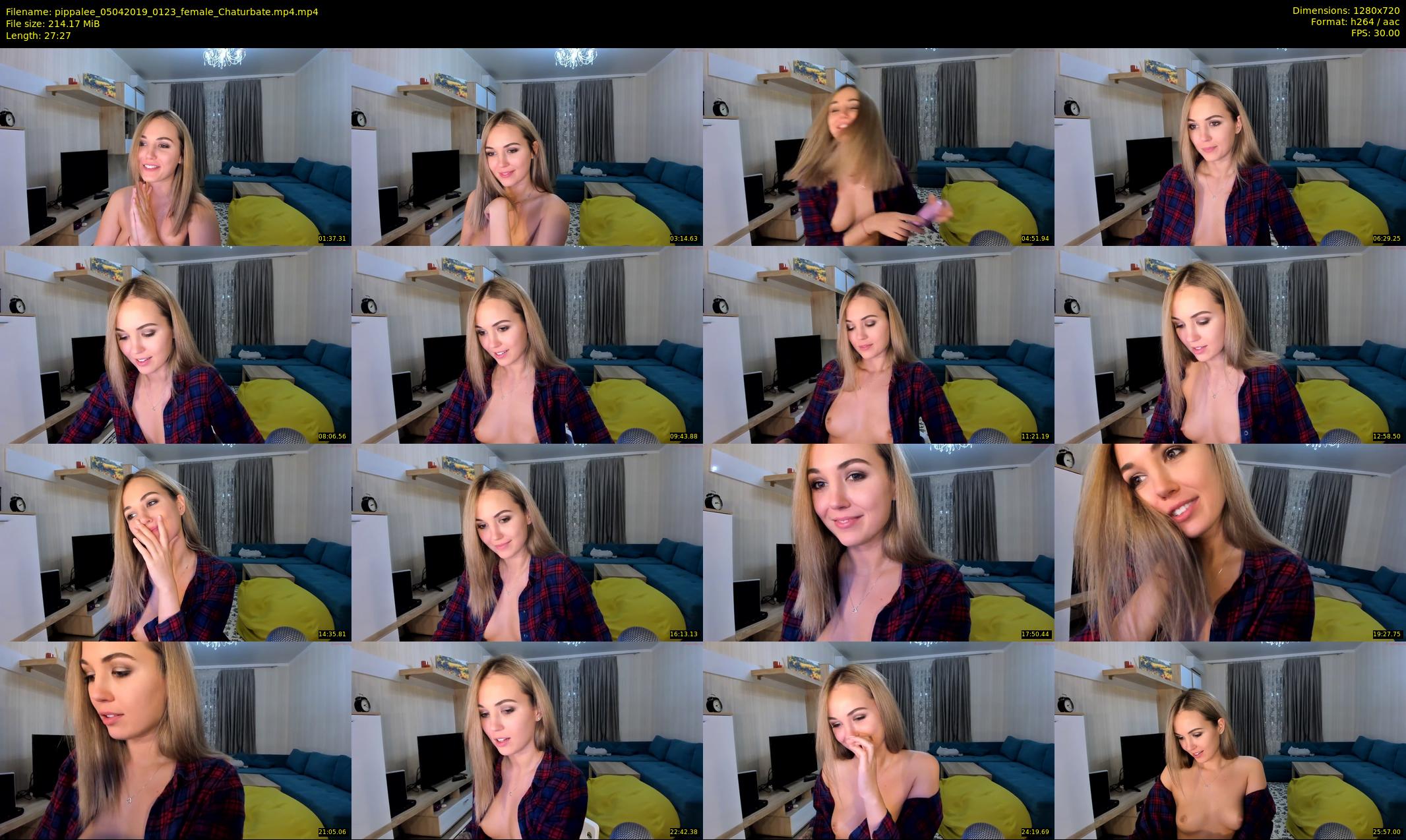 pippalee — 28 minute Chaturbate female cam show recording, 720p, Apr 5, 2019