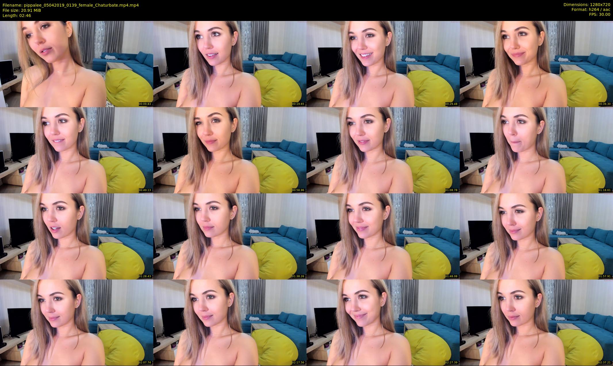 pippalee — 3 minute Chaturbate female cam show recording, 720p, Apr 5, 2019