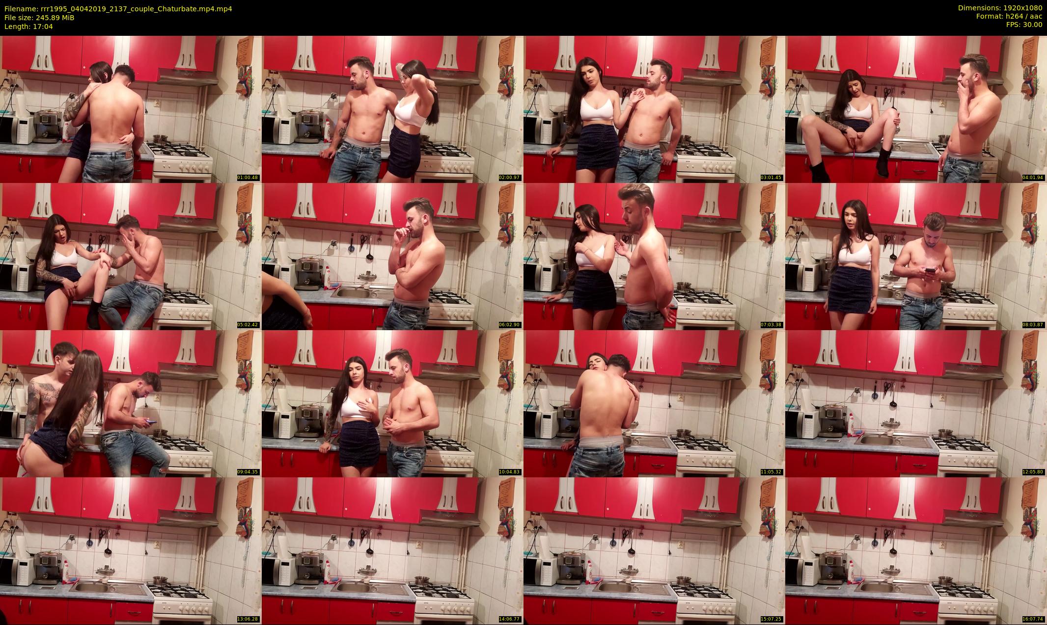 rrr1995 — 18 minute Chaturbate couple cam show recording, 1080p, Apr 4, 2019