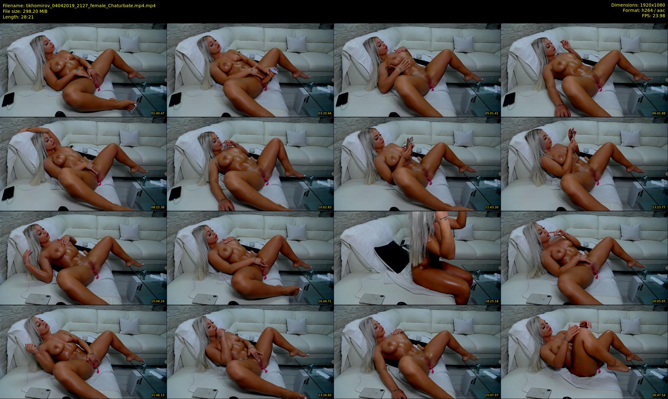 tikhomirov — 29 minute Chaturbate female cam show recording, 1080p, Apr 4, 2019