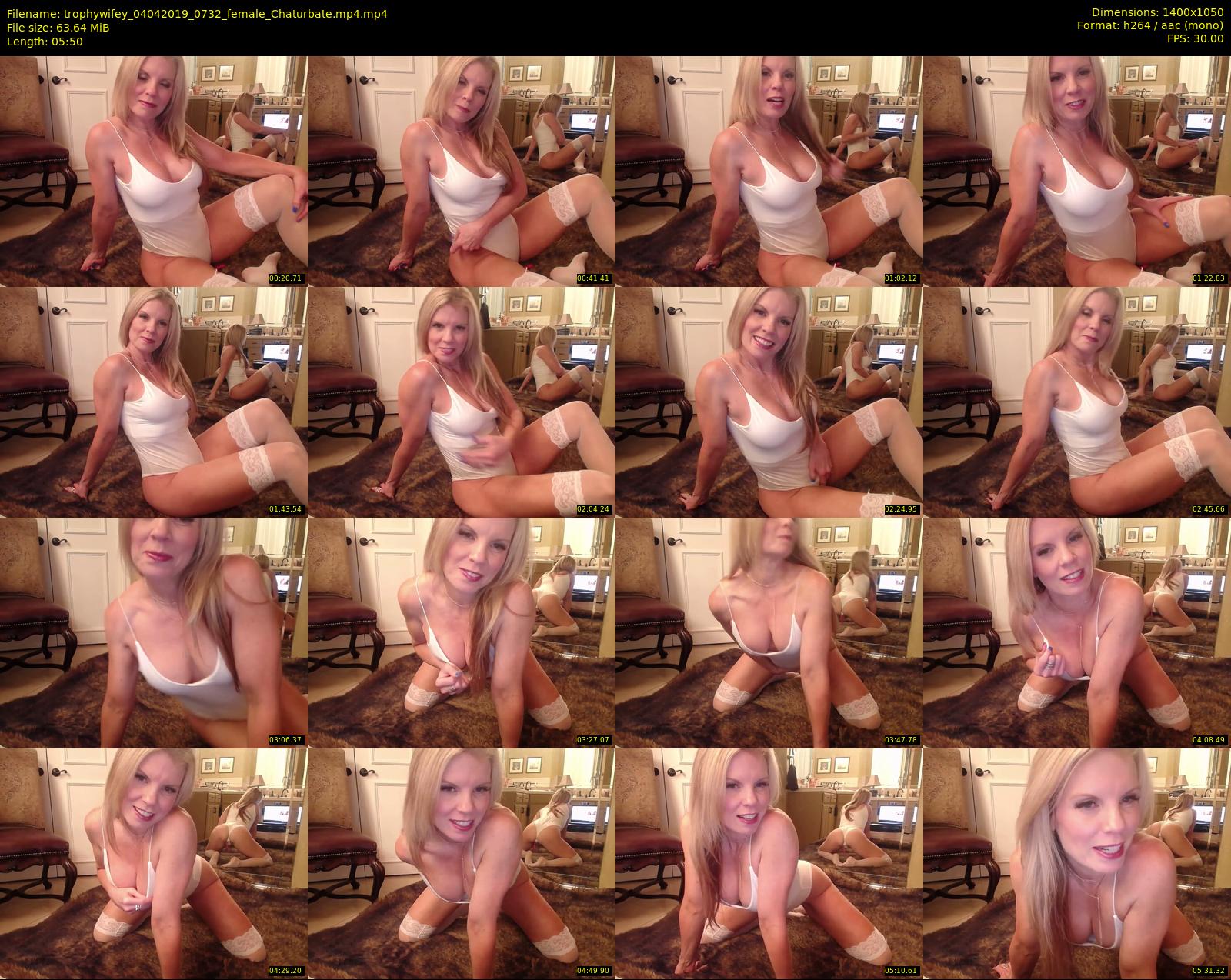 trophywifey — 6 minute Chaturbate female cam show recording, 720p, Apr 4, 2019