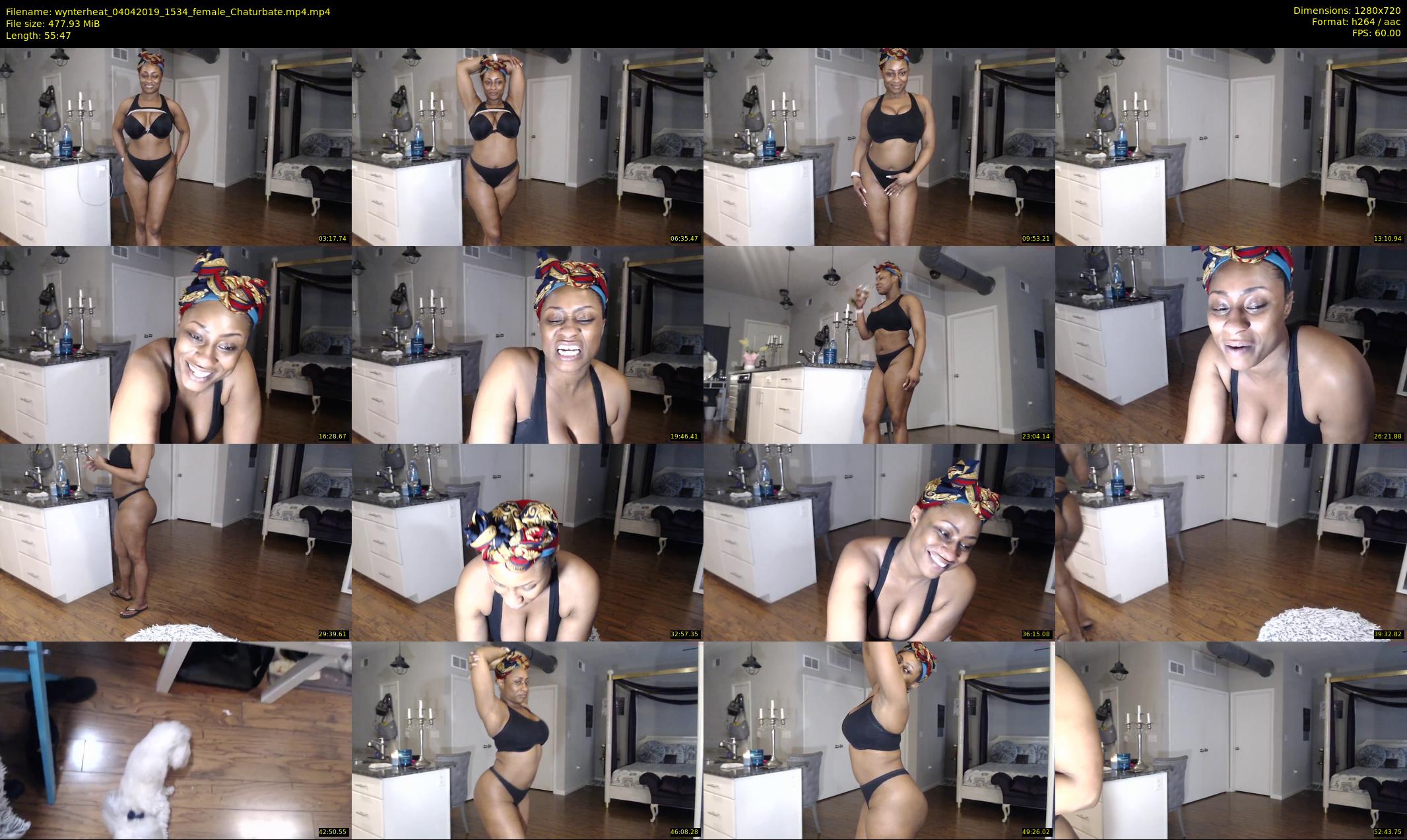 wynterheat — 56 minute Chaturbate female cam show recording, 720p, Apr 4, 2019