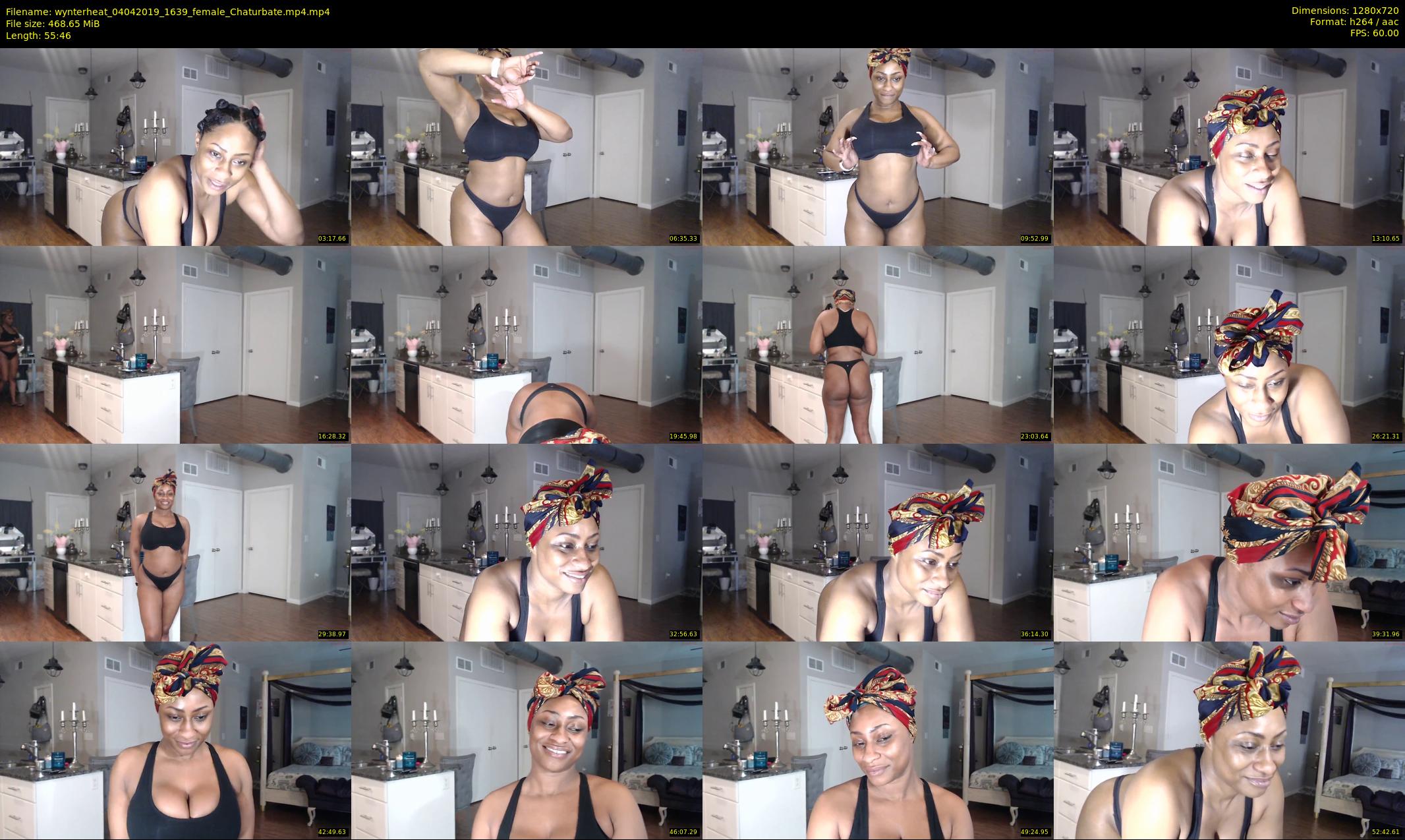 wynterheat — 56 minute Chaturbate female cam show recording, 720p, Apr 4, 2019
