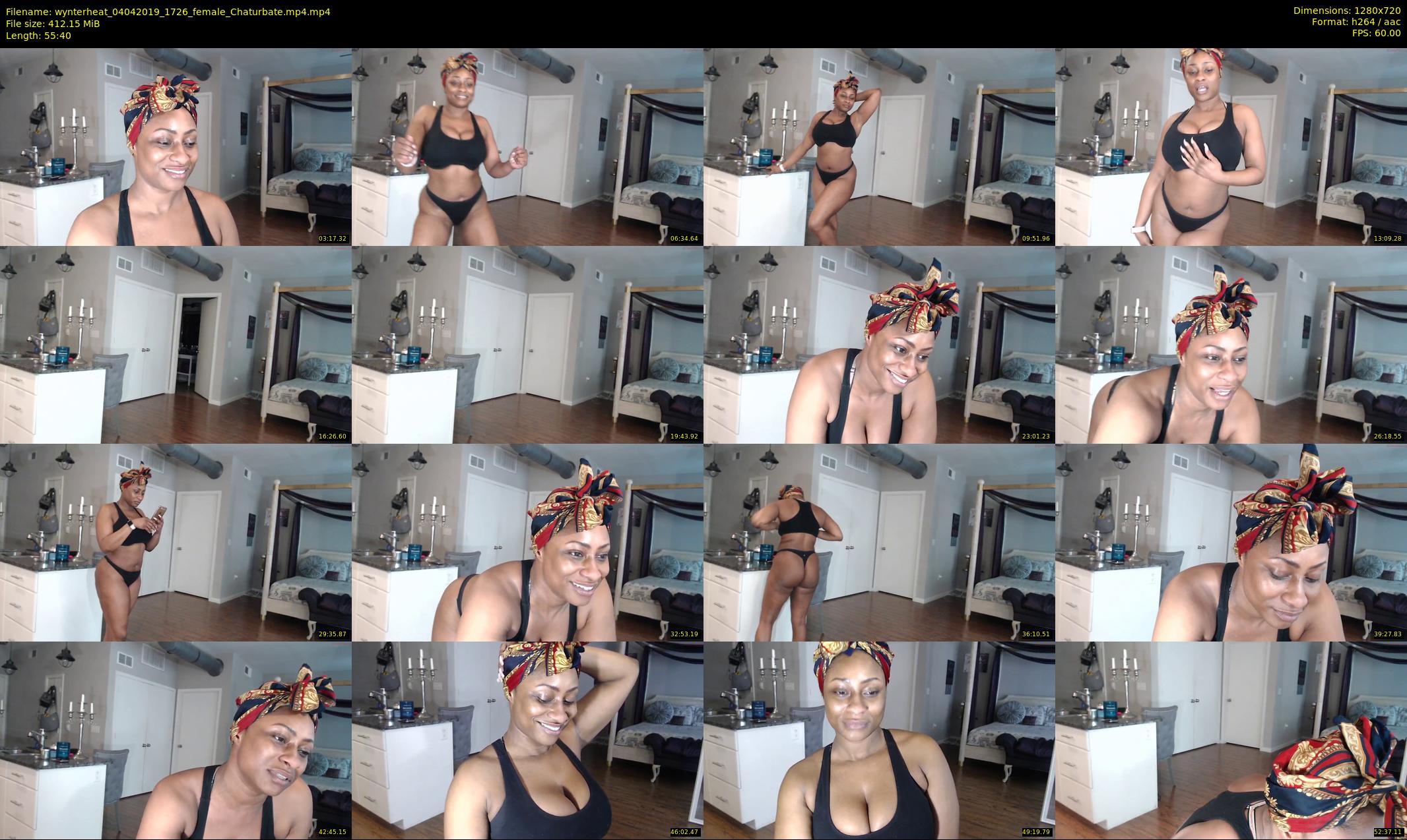wynterheat — 56 minute Chaturbate female cam show recording, 720p, Apr 4, 2019