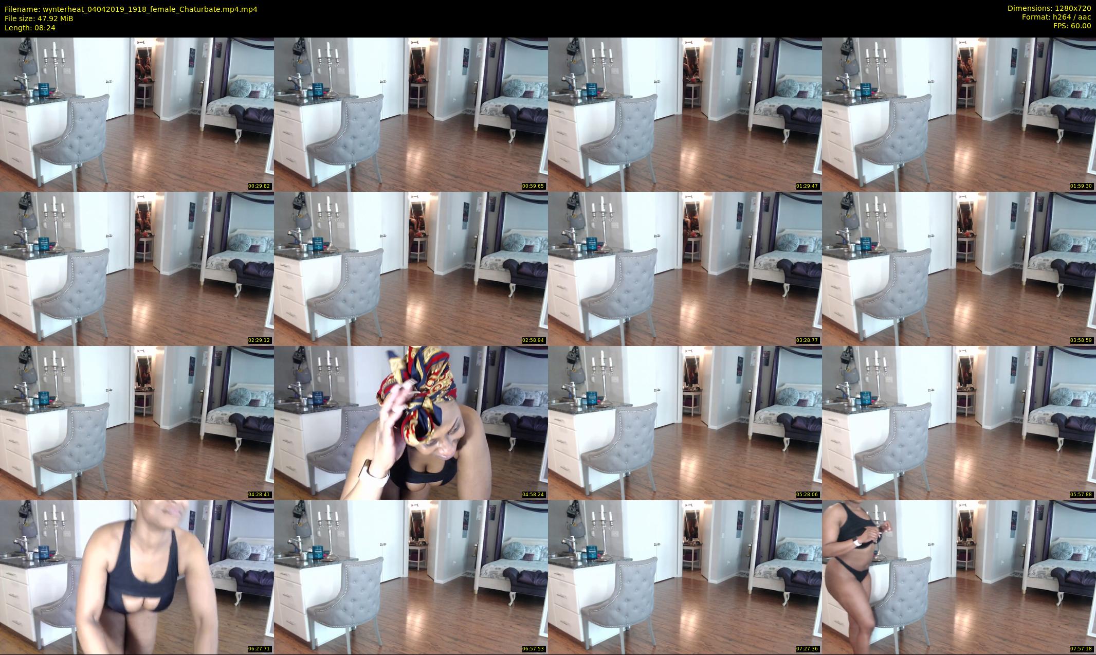 wynterheat — 9 minute Chaturbate female cam show recording, 720p, Apr 4, 2019