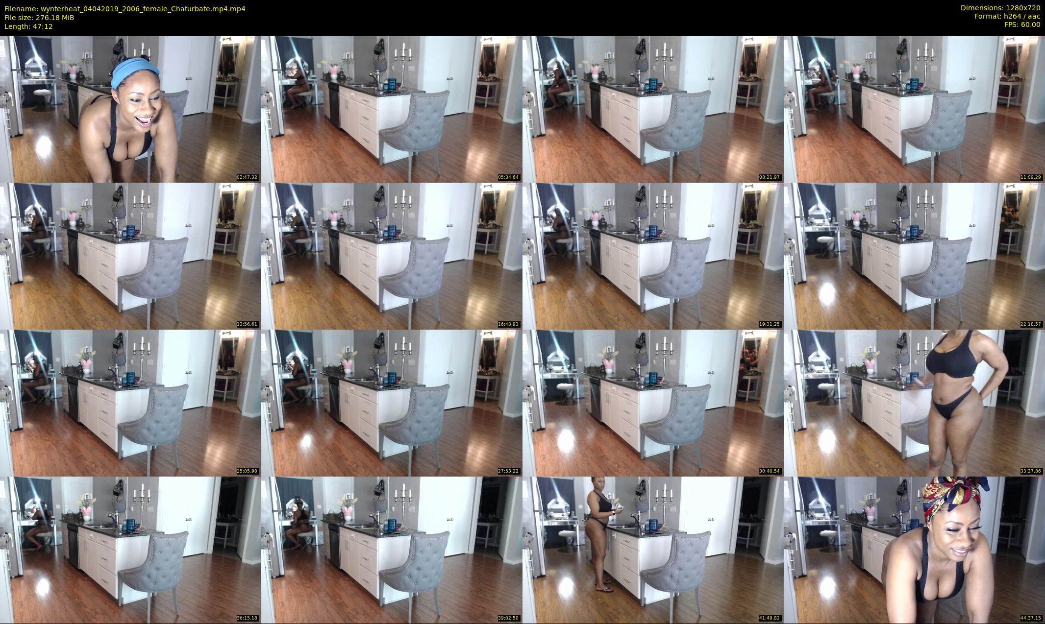 wynterheat — 48 minute Chaturbate female cam show recording, 720p, Apr 4, 2019