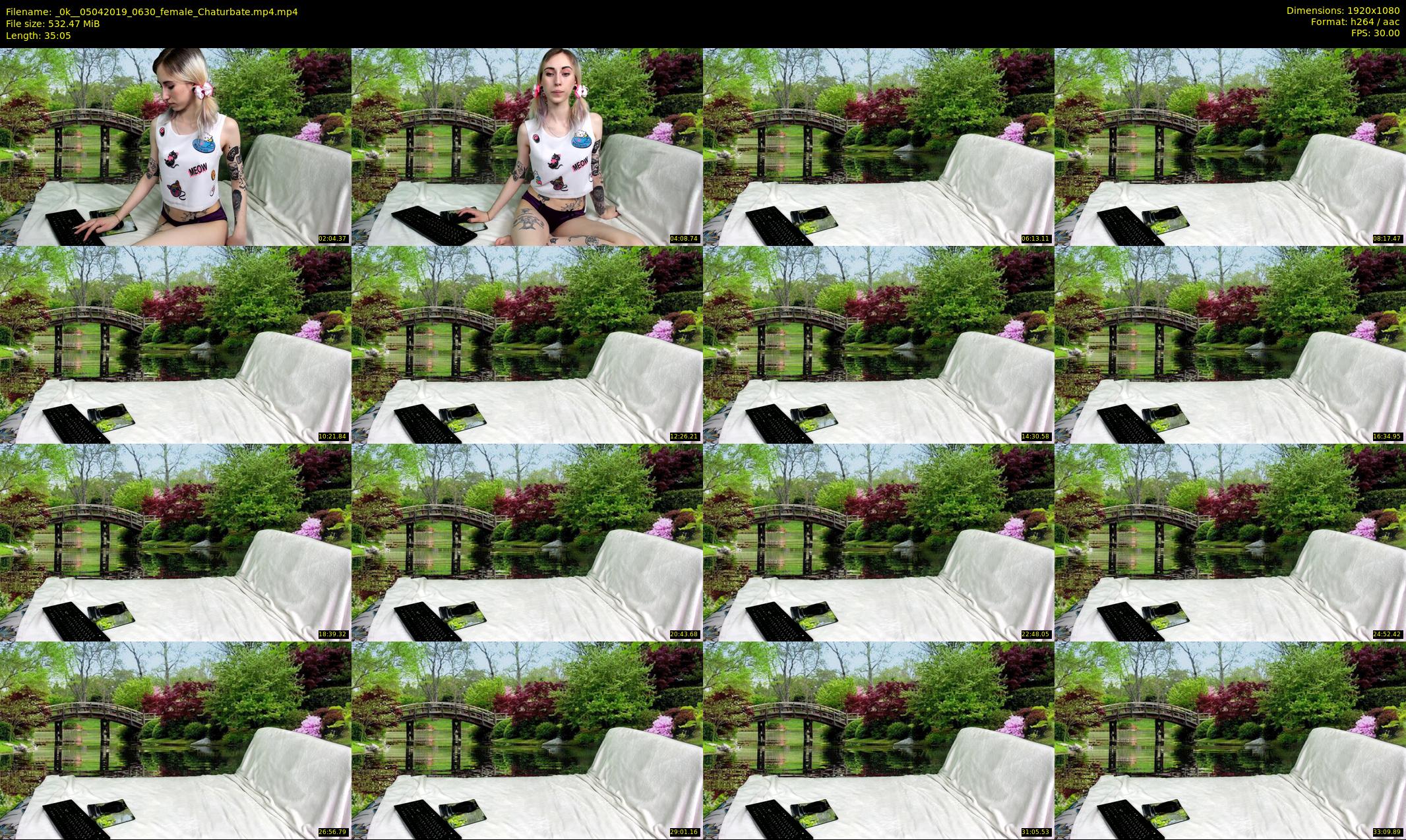 _0k_ — 36 minute Chaturbate female cam show recording, 1080p, Apr 5, 2019