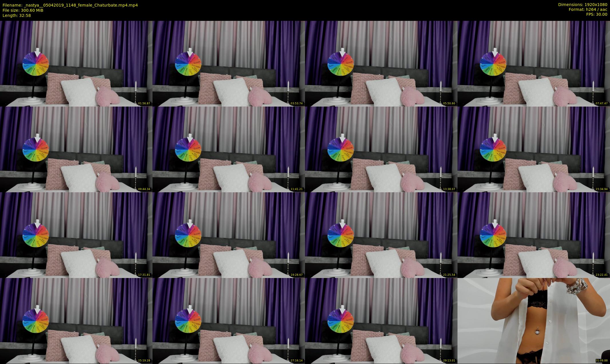_nastya_ — 33 minute Chaturbate female cam show recording, 1080p, Apr 5, 2019