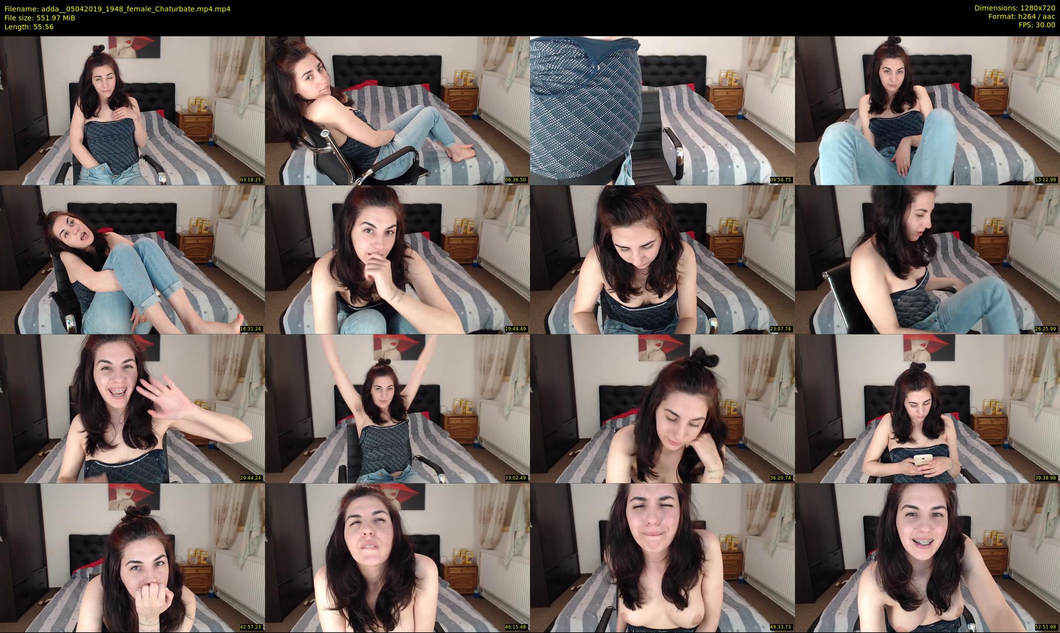 adda_ — 56 minute Chaturbate female cam show recording, 720p, Apr 5, 2019