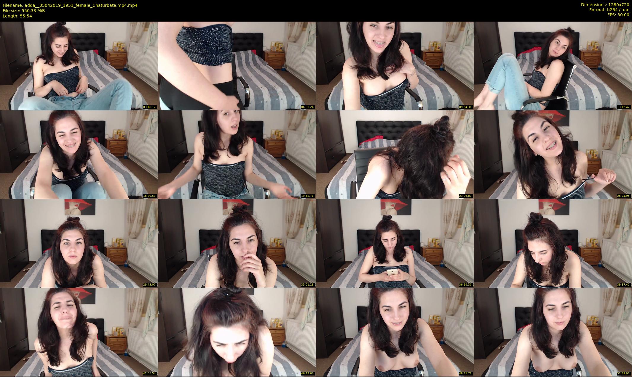 adda_ — 56 minute Chaturbate female cam show recording, 720p, Apr 5, 2019