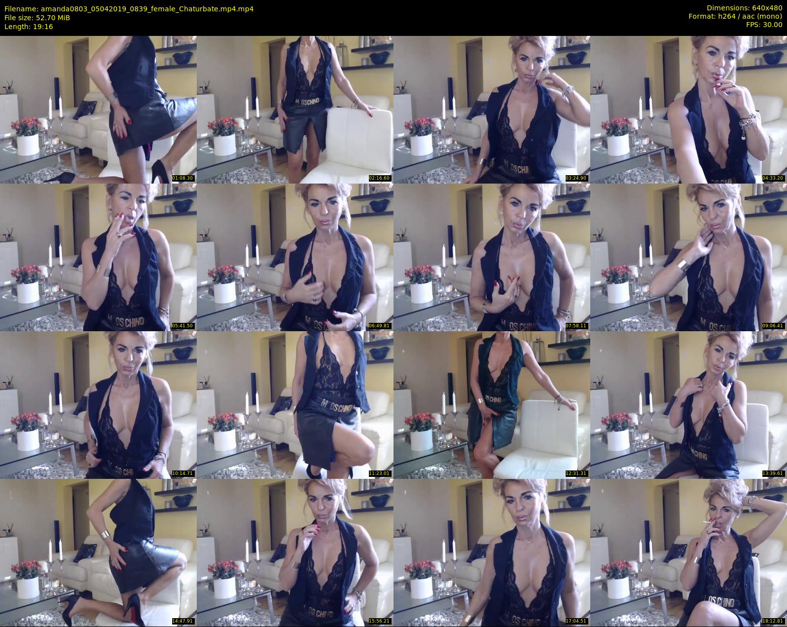 amanda0803 — 20 minute Chaturbate female cam show recording, 480p, Apr 5, 2019