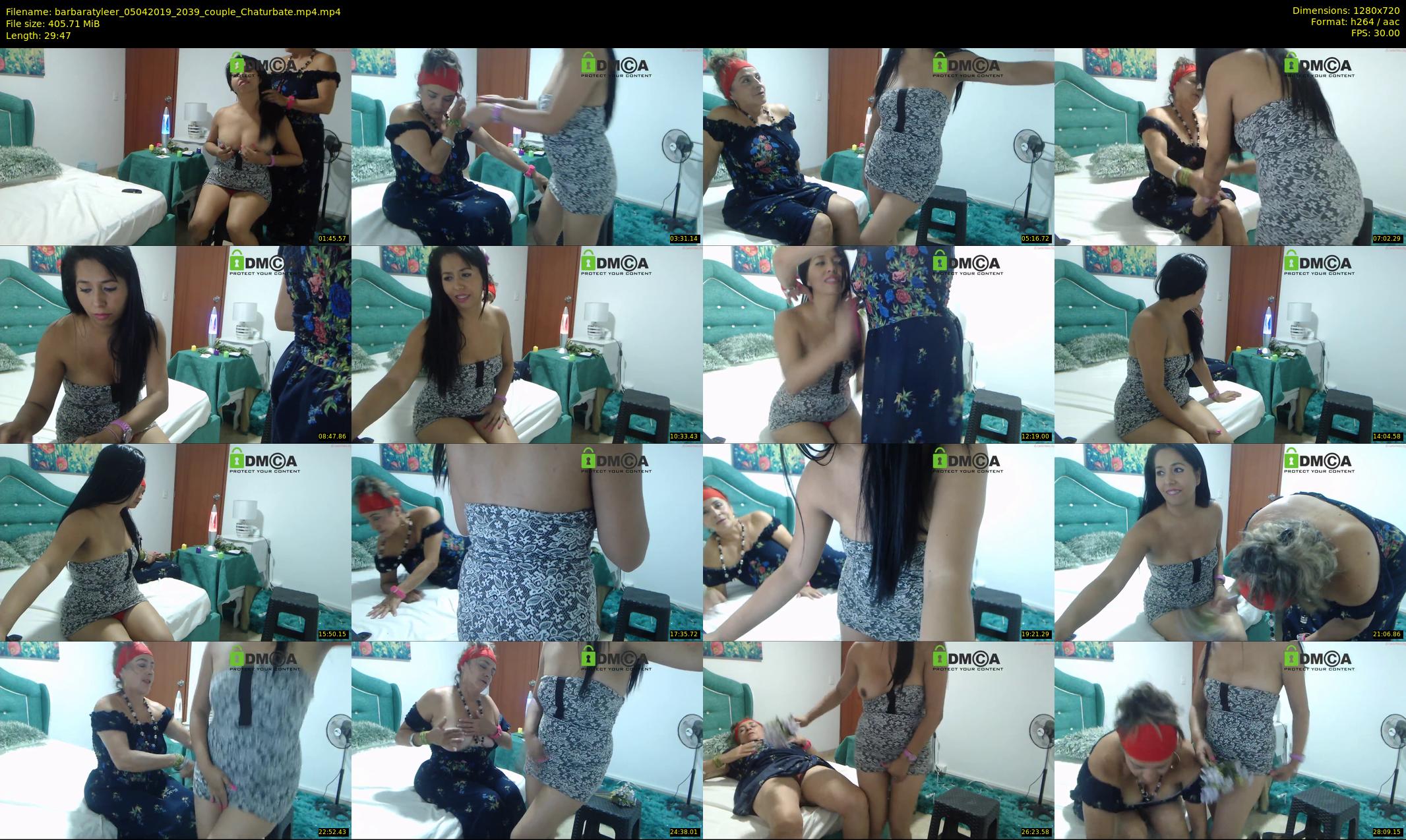 barbaratyleer — 30 minute Chaturbate couple cam show recording, 720p, Apr 5, 2019