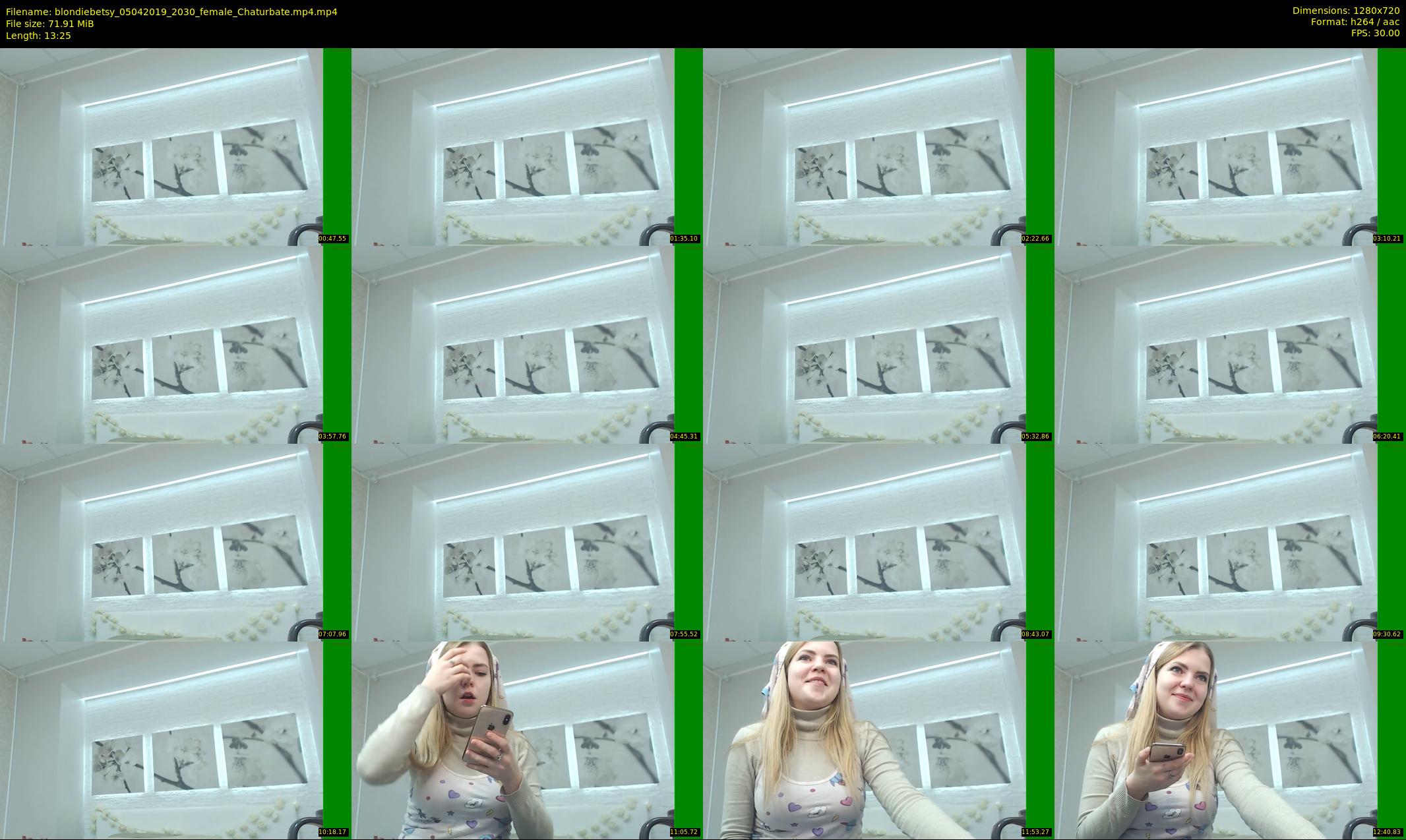 blondiebetsy — 14 minute Chaturbate female cam show recording, 720p, Apr 5, 2019
