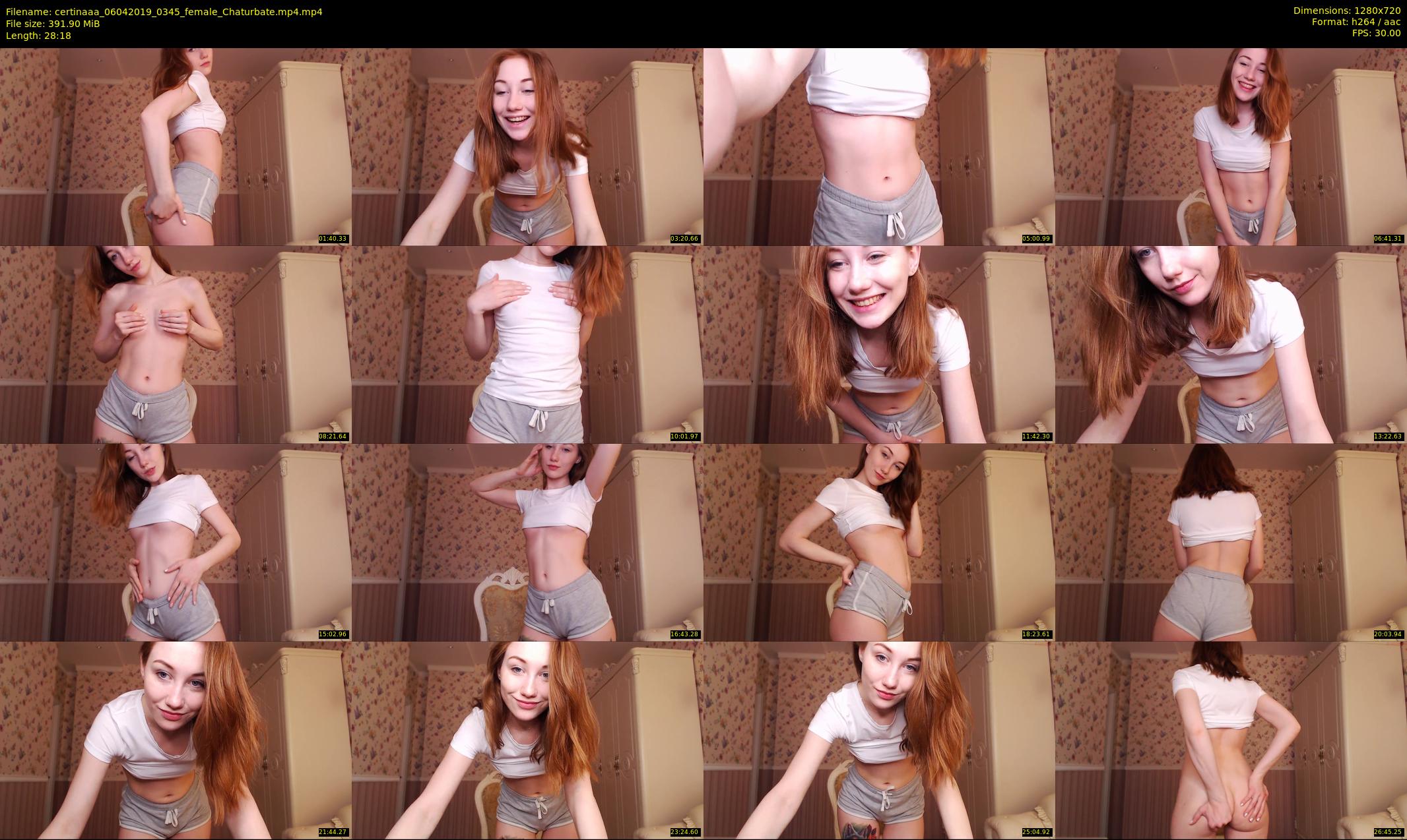 certinaaa — 29 minute Chaturbate female cam show recording, 720p, Apr 6, 2019