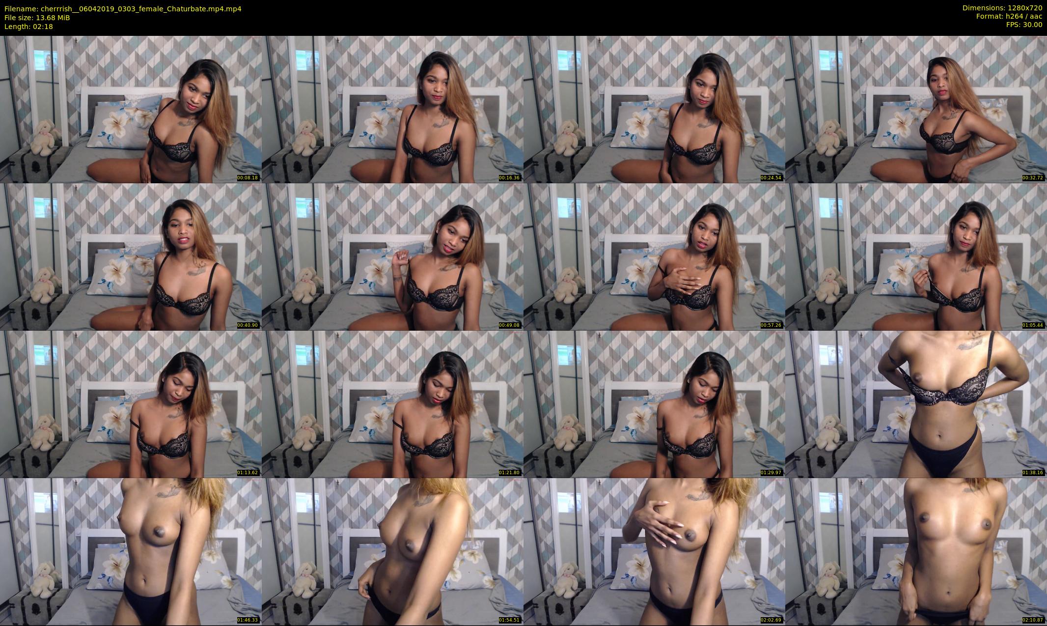cherrrish_ — 3 minute Chaturbate female cam show recording, 720p, Apr 6, 2019