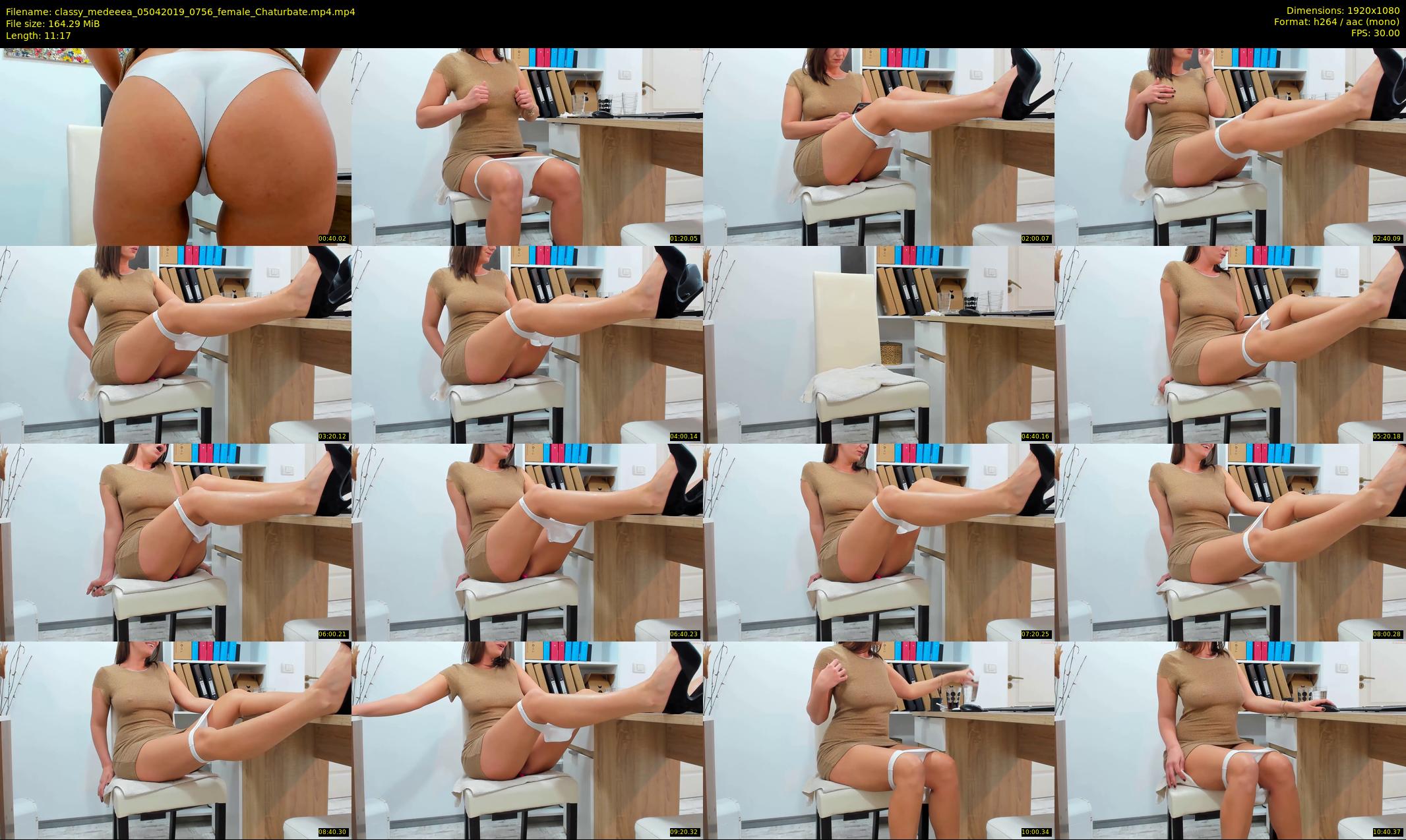 classy_medeeea — 12 minute Chaturbate female cam show recording, 1080p, Apr 5, 2019