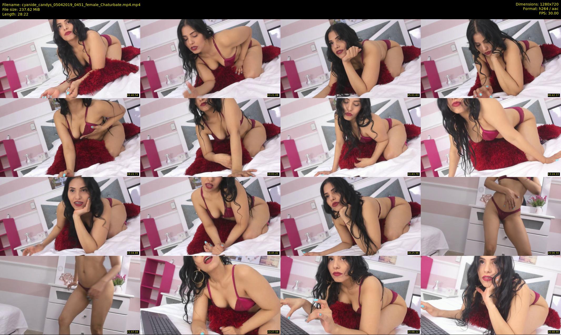 cyanide_candys — 29 minute Chaturbate female cam show recording, 720p, Apr 5, 2019
