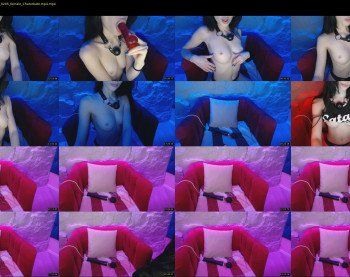 daaark_angel — 50 minute Chaturbate female cam show recording, 1080p, Apr 6, 2019