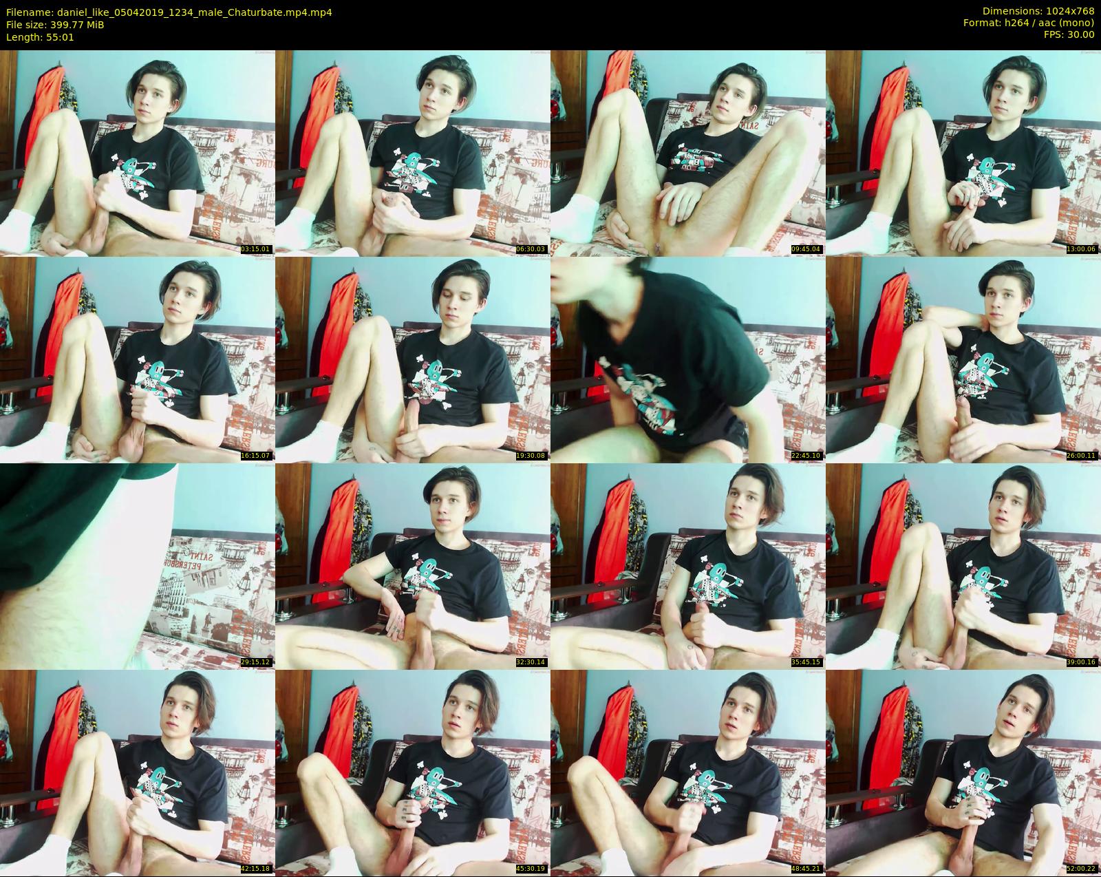 daniel_like — 56 minute Chaturbate male cam show recording, 720p, Apr 5, 2019