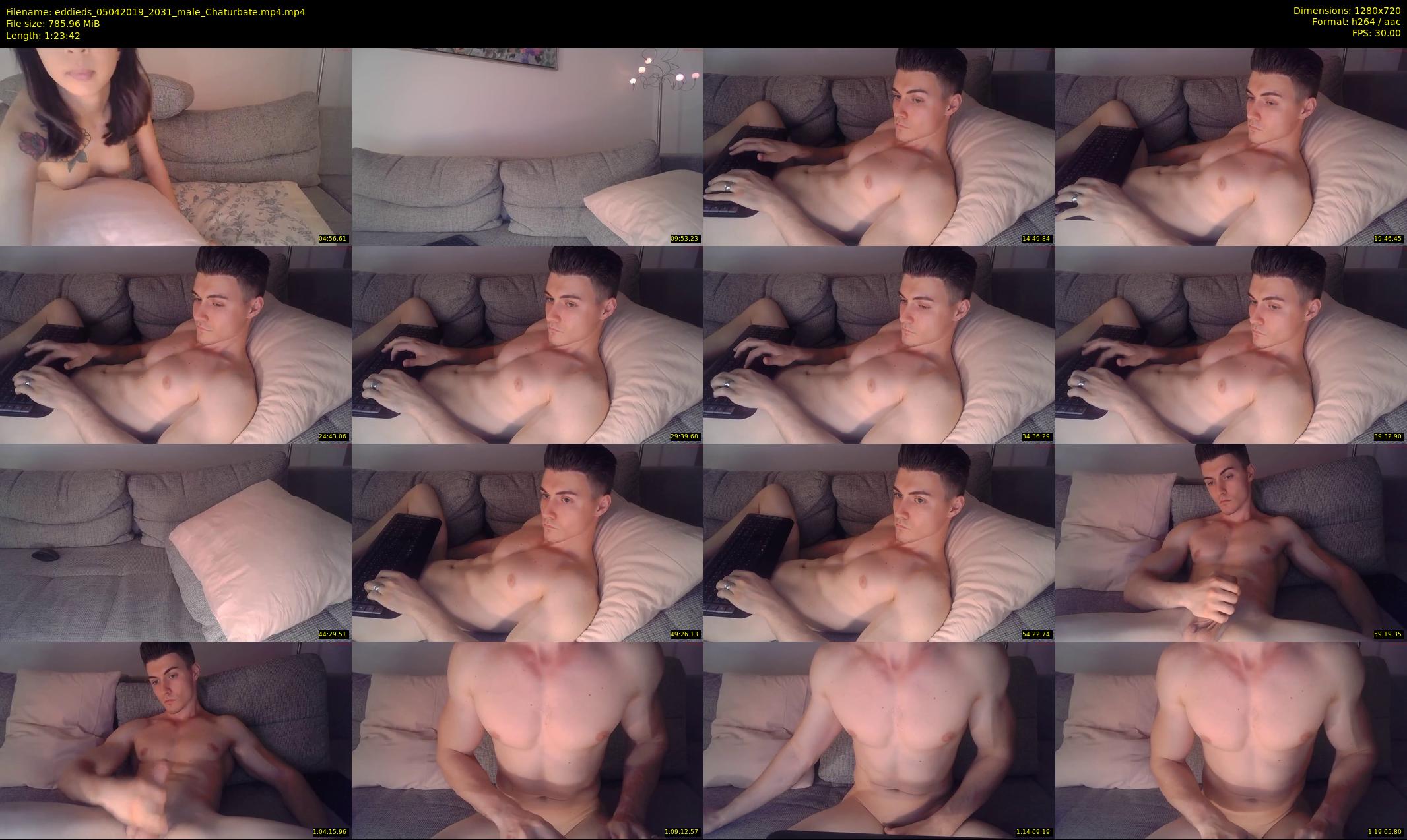 eddieds — 84 minute Chaturbate male cam show recording, 720p, Apr 5, 2019