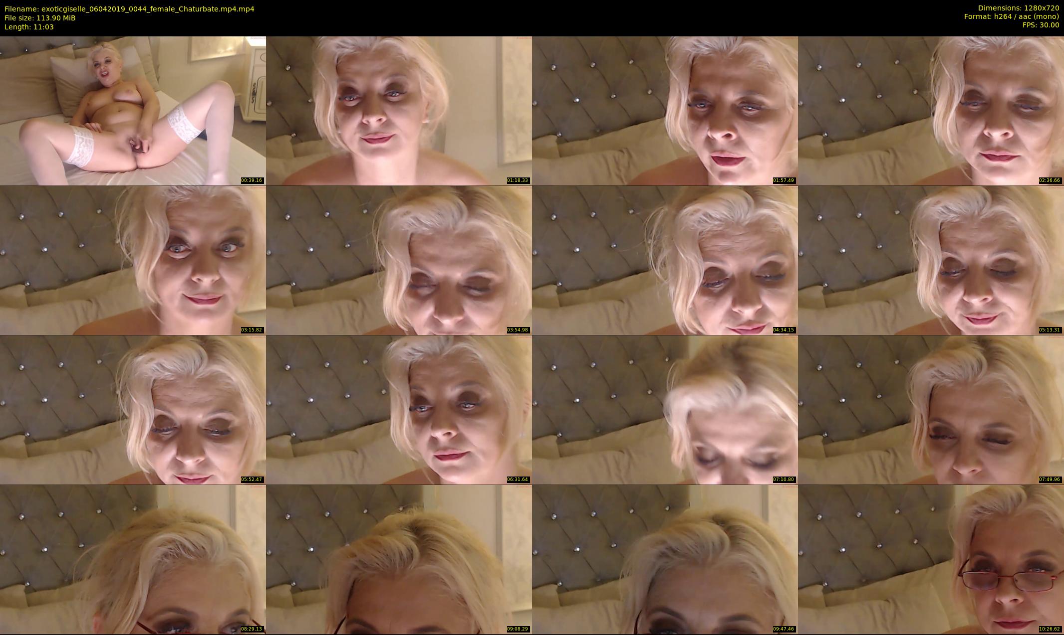 exoticgiselle — 12 minute Chaturbate female cam show recording, 720p, Apr 6, 2019