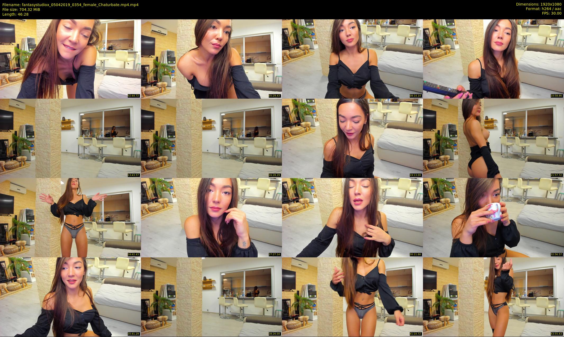 fantasystudiox — 47 minute Chaturbate female cam show recording, 1080p, Apr 5, 2019