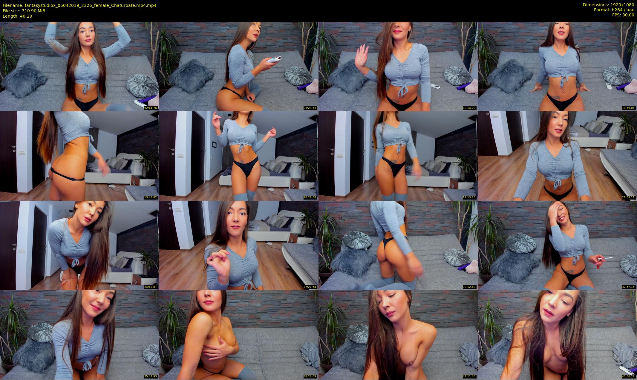 fantasystudiox — 47 minute Chaturbate female cam show recording, 1080p, Apr 5, 2019