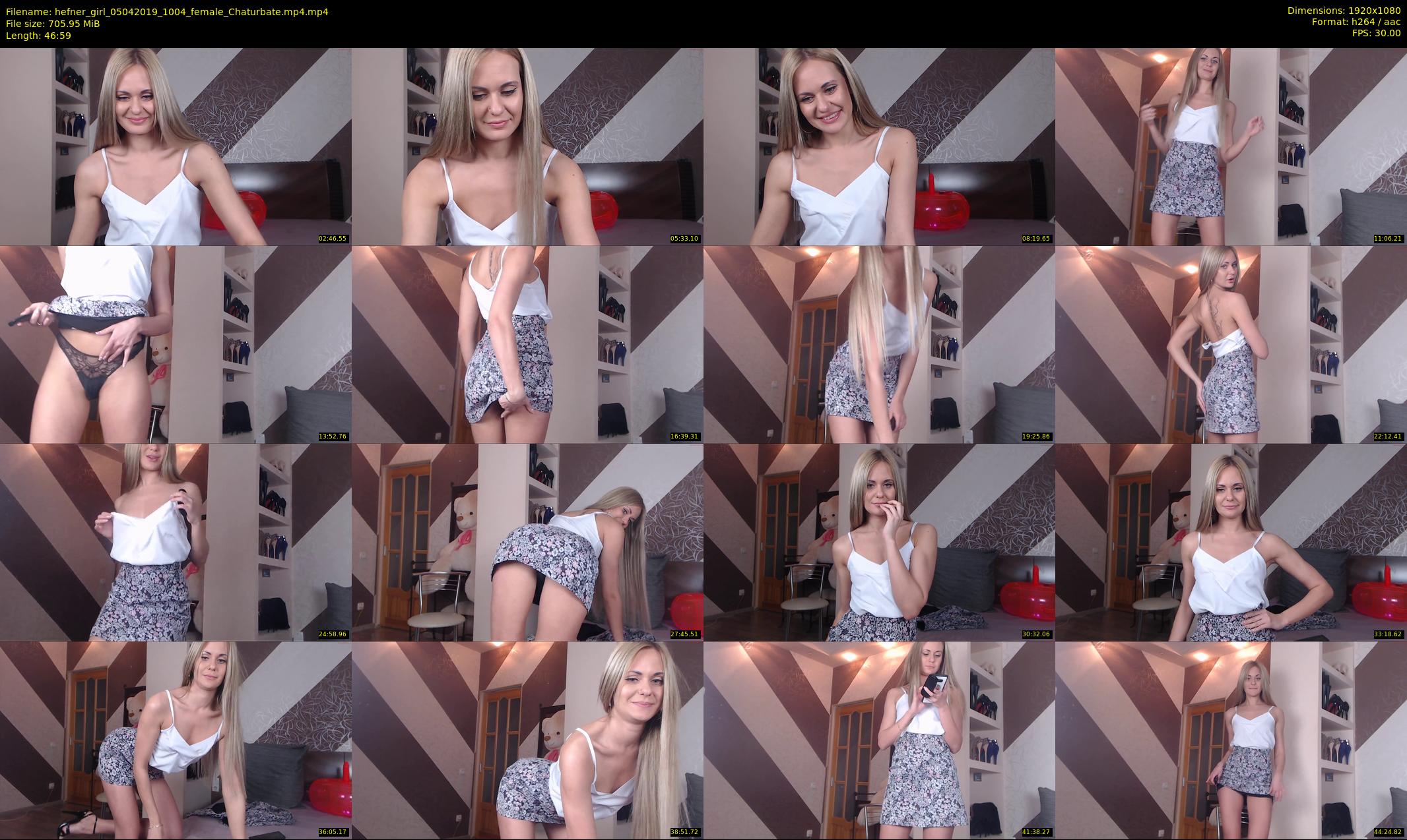 hefner_girl — 47 minute Chaturbate female cam show recording, 1080p, Apr 5, 2019