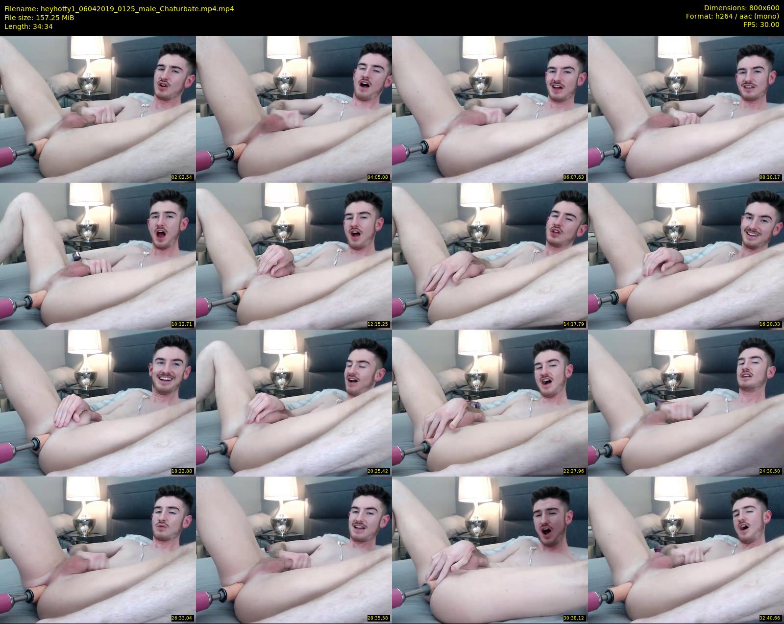 heyhotty1 — 35 minute Chaturbate male cam show recording, 480p, Apr 6, 2019