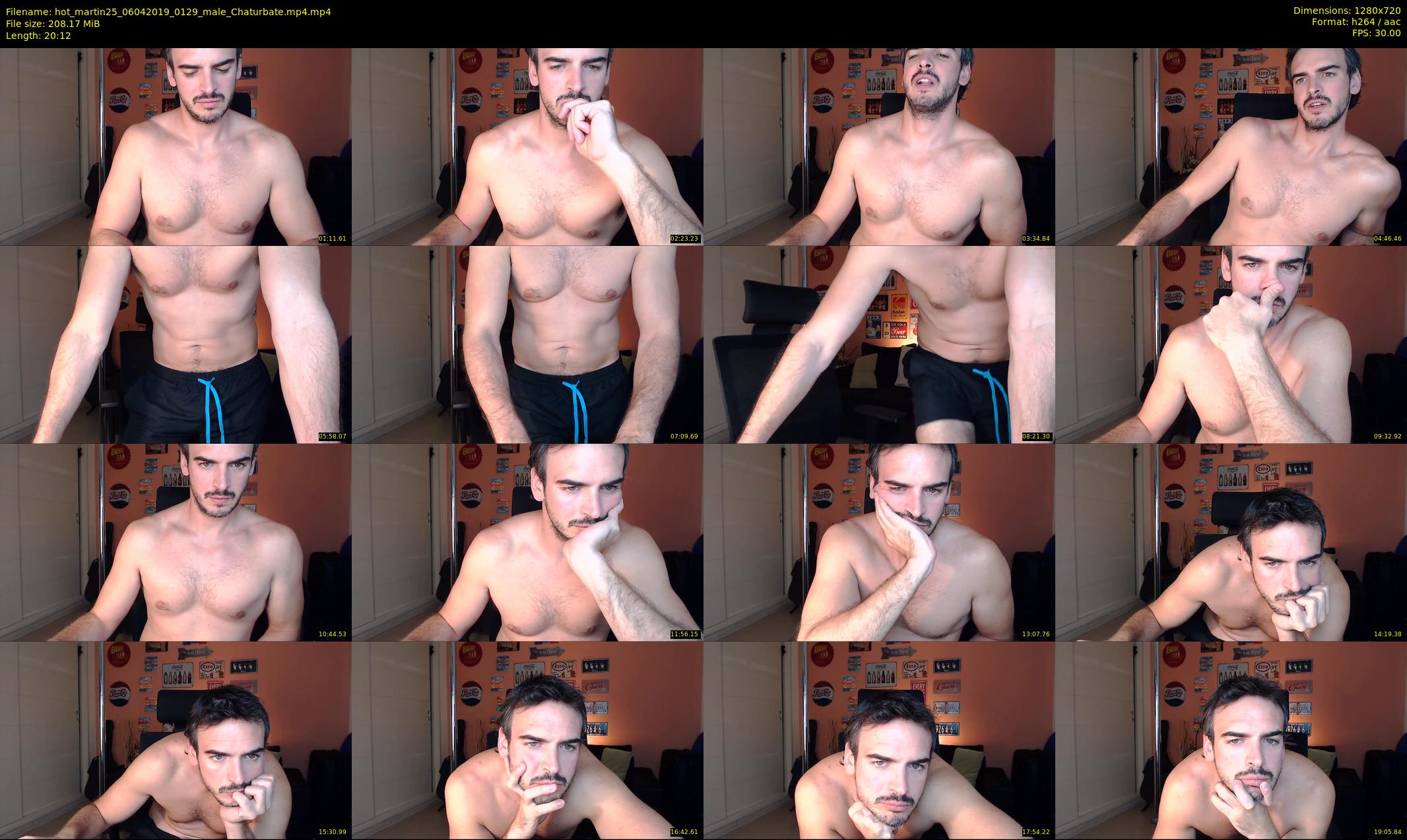 hot_martin25 — 21 minute Chaturbate male cam show recording, 720p, Apr 6, 2019