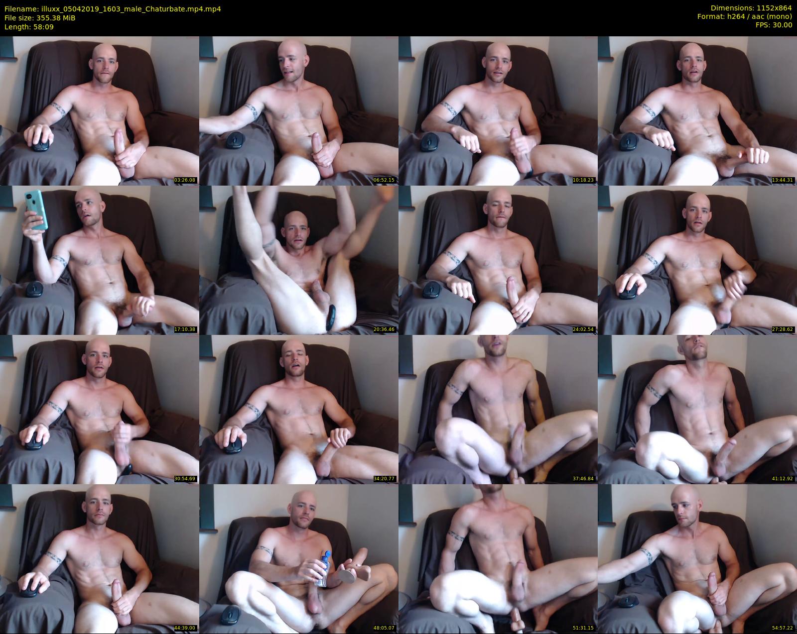 illuxx — 59 minute Chaturbate male cam show recording, 720p, Apr 5, 2019
