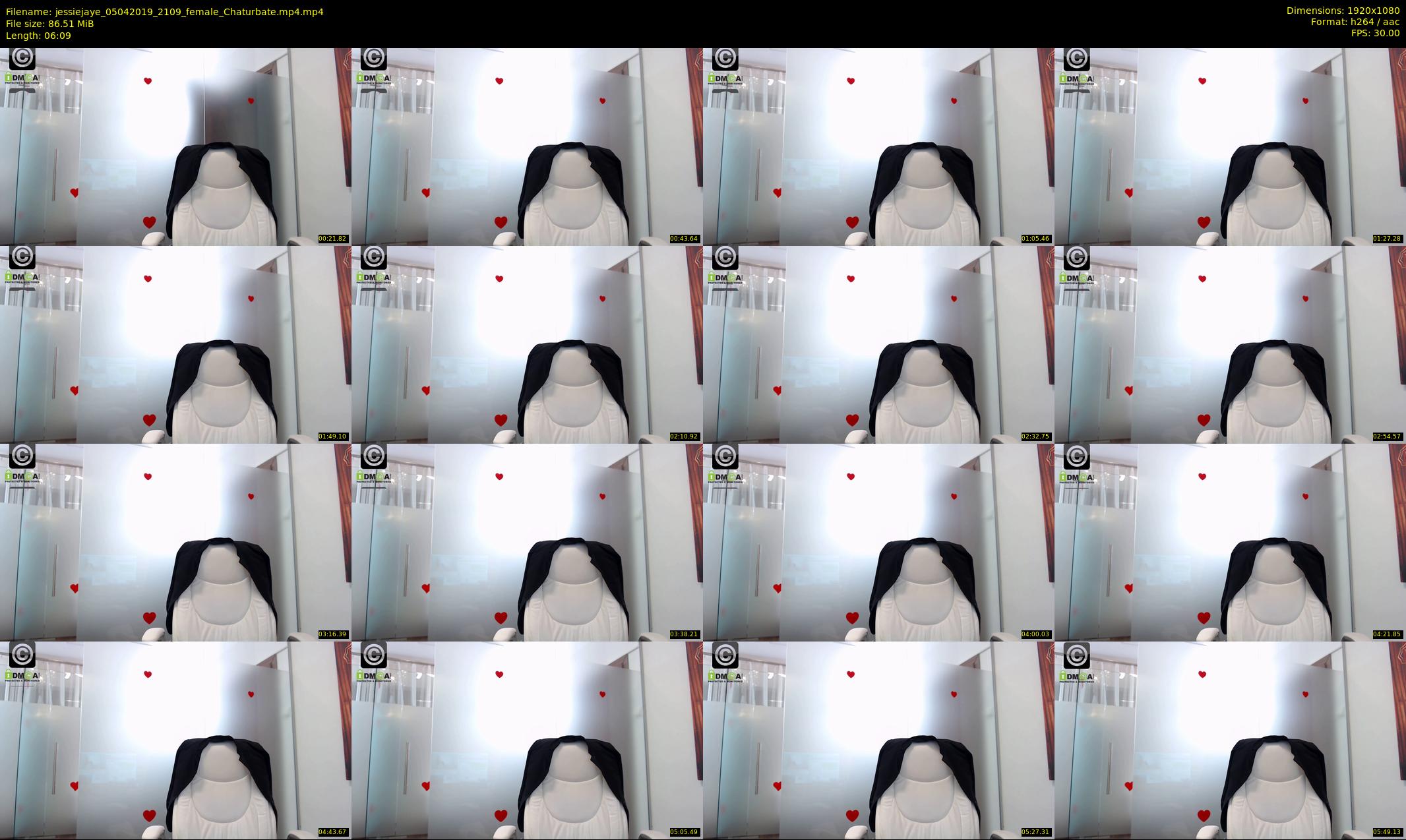 jessiejaye — 7 minute Chaturbate female cam show recording, 1080p, Apr 5, 2019