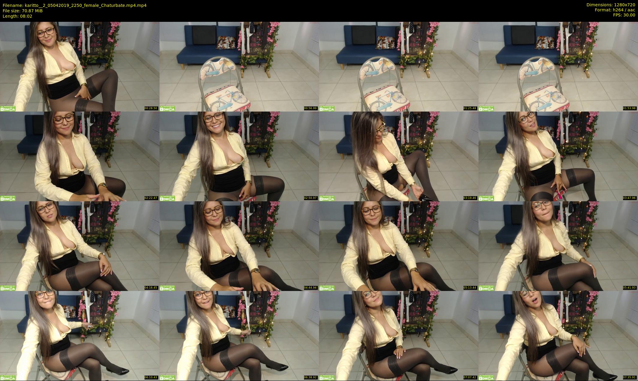 karitto__2 — 9 minute Chaturbate female cam show recording, 720p, Apr 5, 2019