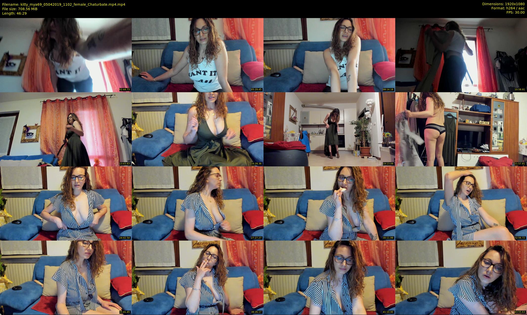kitty_mya69 — 47 minute Chaturbate female cam show recording, 1080p, Apr 5, 2019
