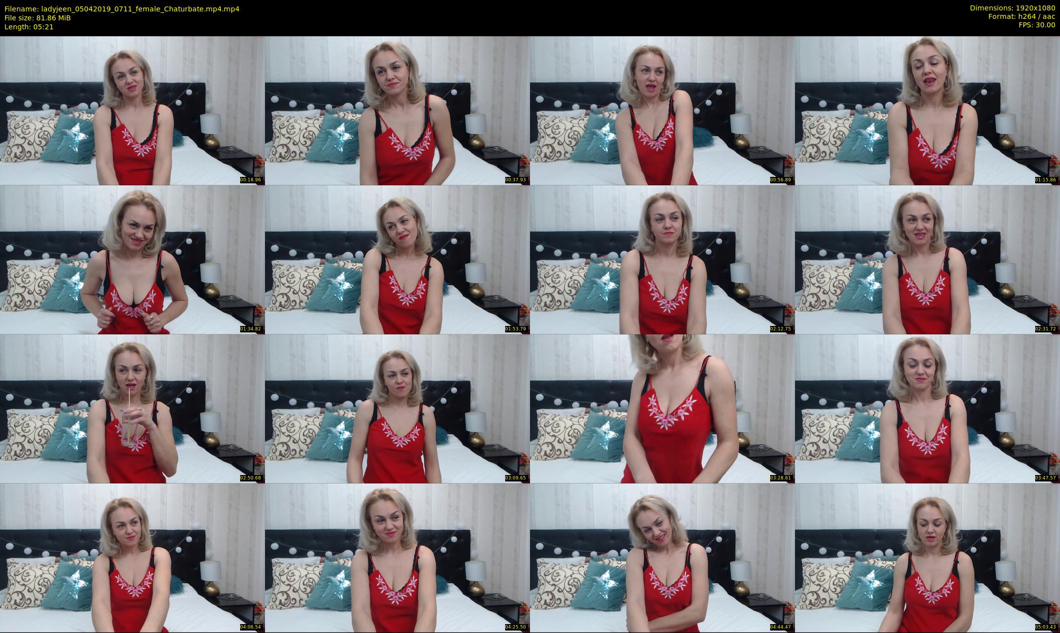 ladyjeen — 6 minute Chaturbate female cam show recording, 1080p, Apr 5, 2019