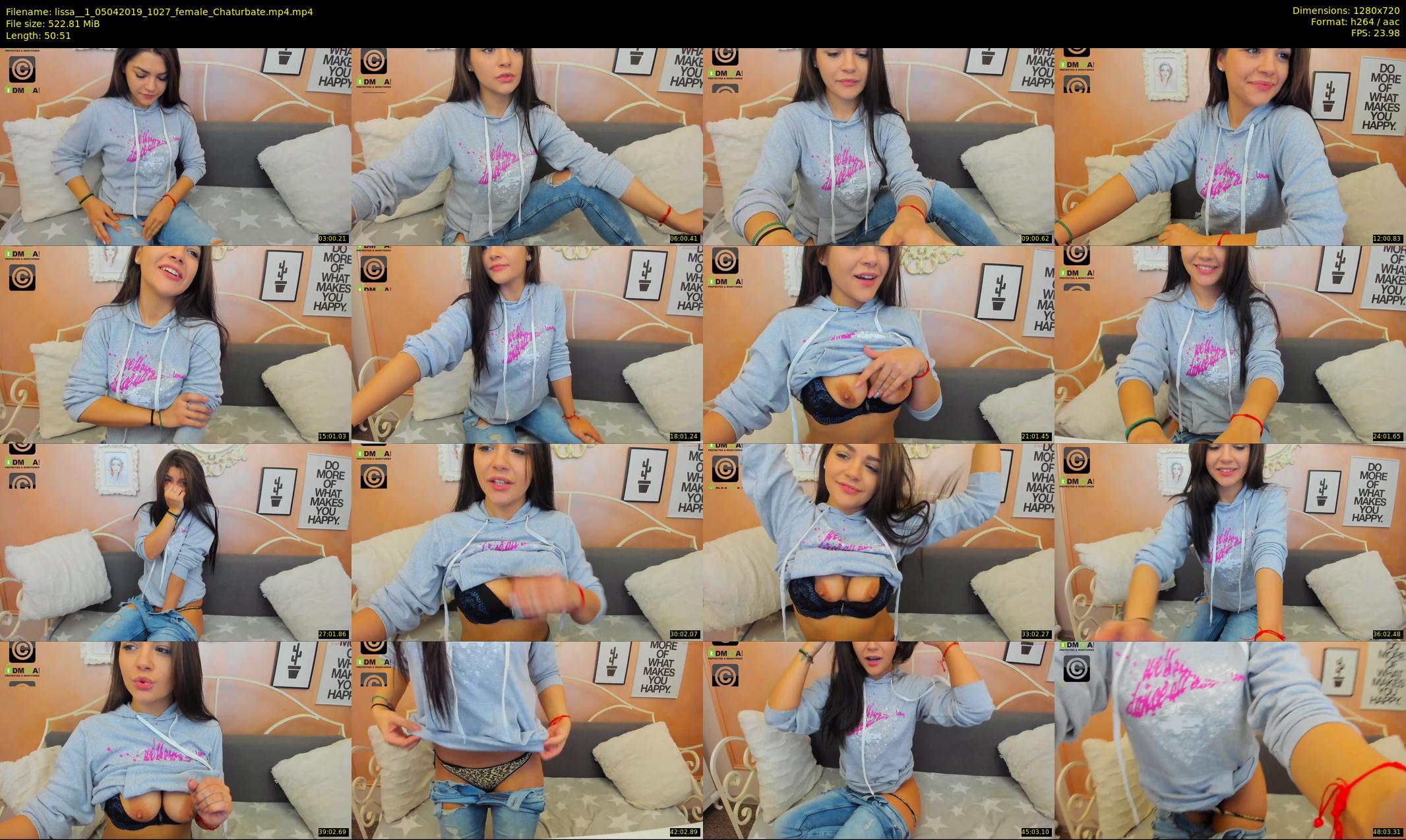 lissa__1 — 51 minute Chaturbate female cam show recording, 720p, Apr 5, 2019