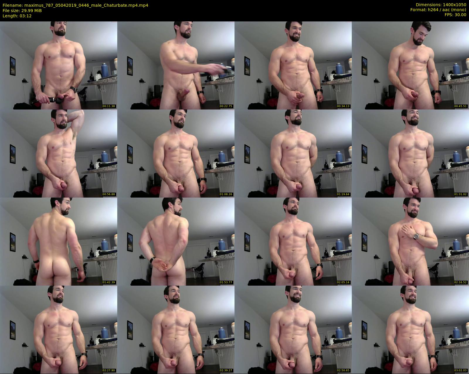 maximus_787 — 4 minute Chaturbate male cam show recording, 720p, Apr 5, 2019