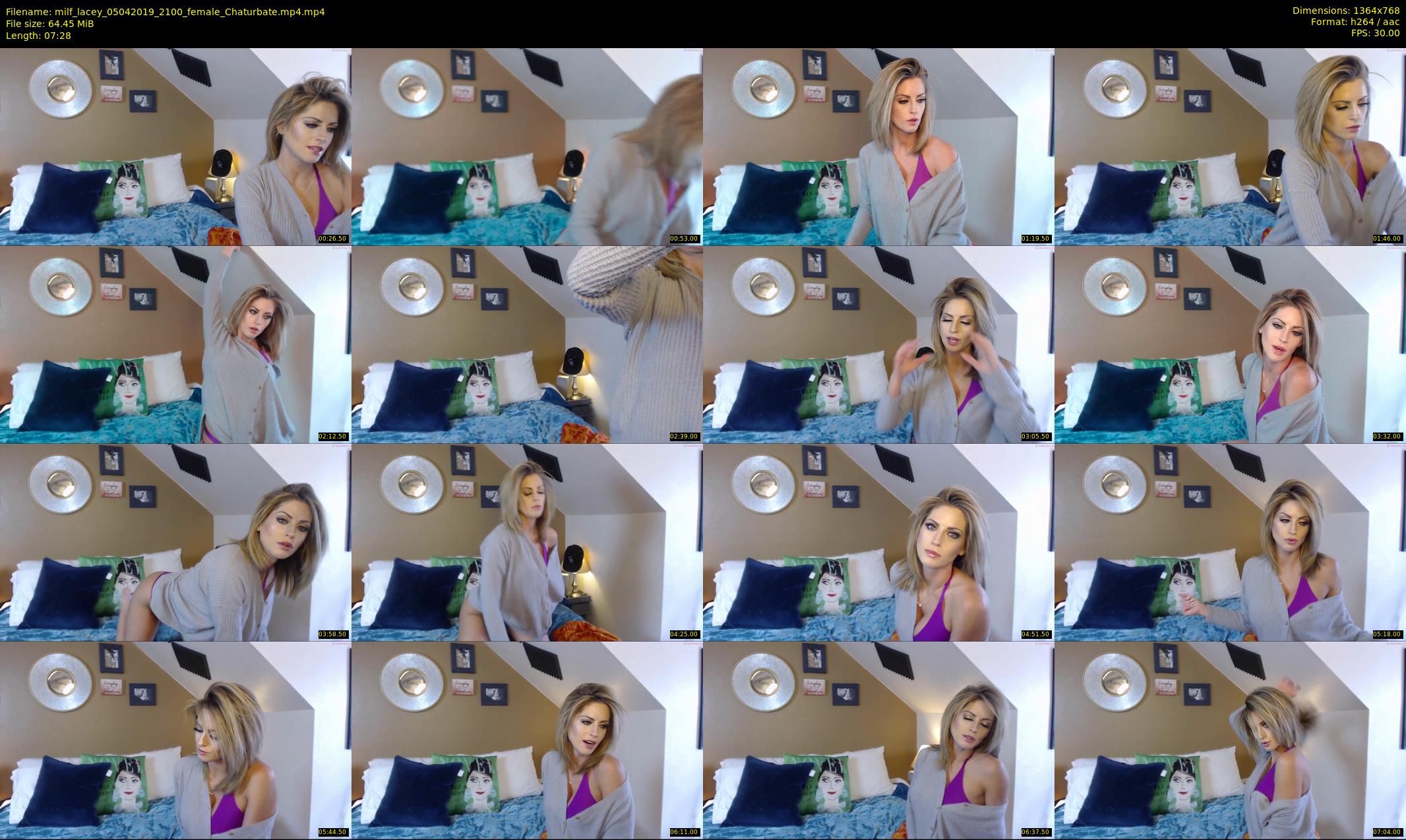 milf_lacey — 8 minute Chaturbate female cam show recording, 720p, Apr 5, 2019