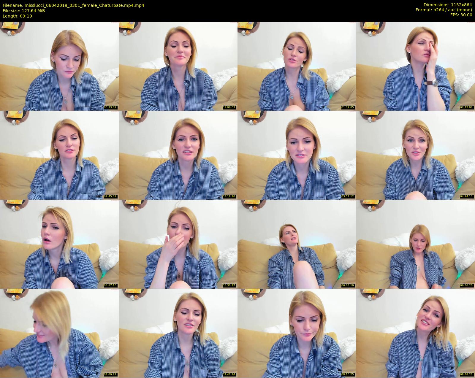 misslucci — 10 minute Chaturbate female cam show recording, 720p, Apr 6, 2019