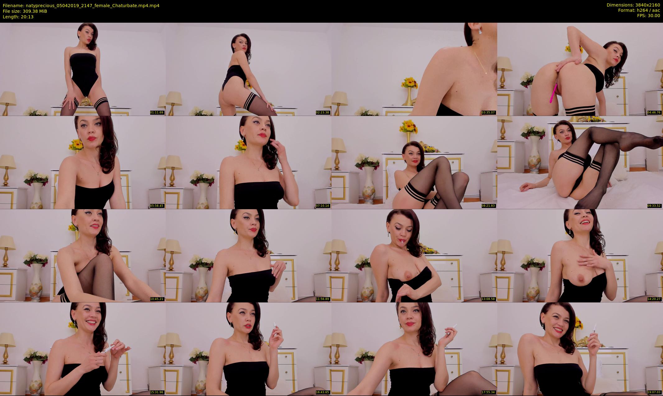 natyprecious — 21 minute Chaturbate female cam show recording, 4K, Apr 5, 2019