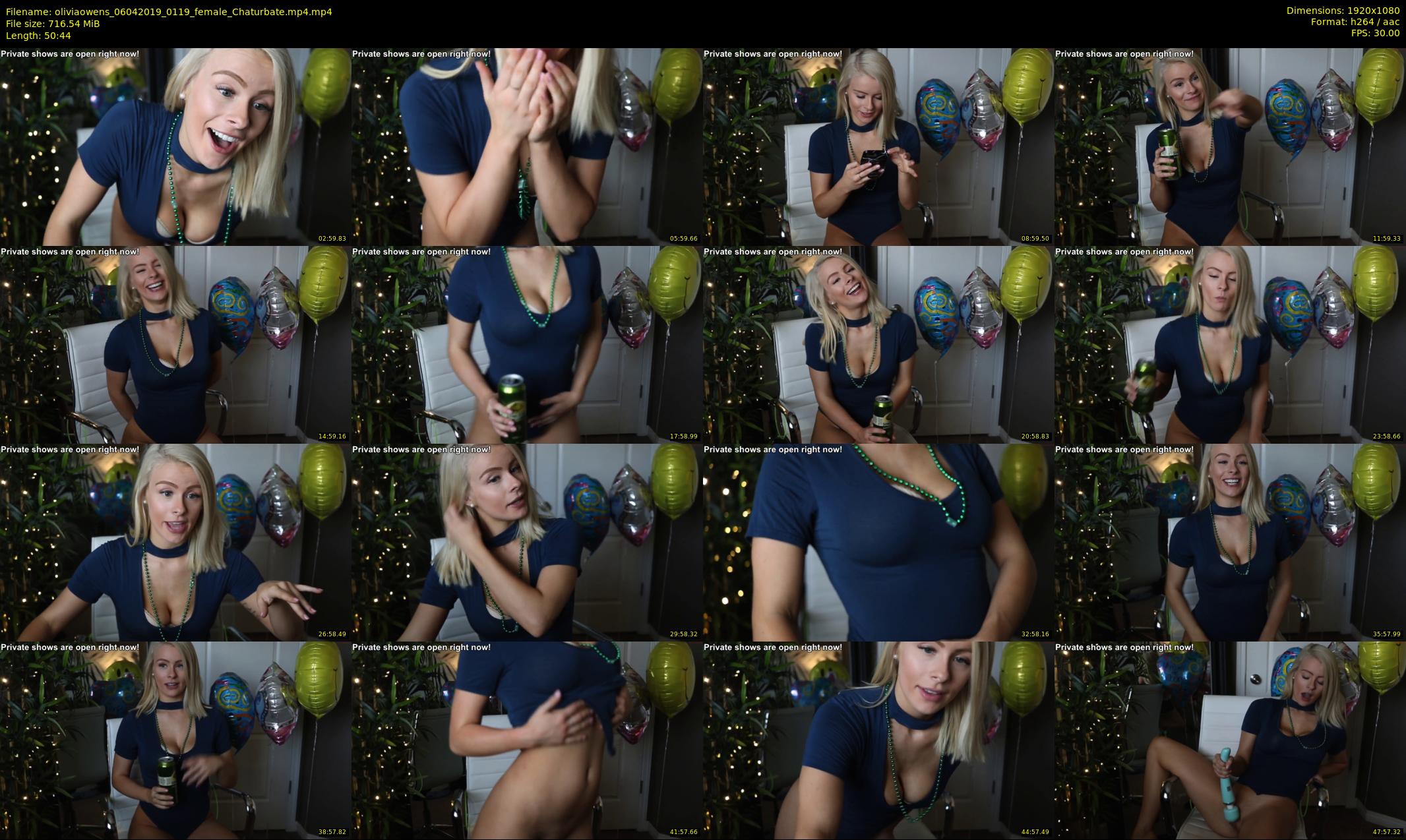 oliviaowens — 51 minute Chaturbate female cam show recording, 1080p, Apr 6, 2019