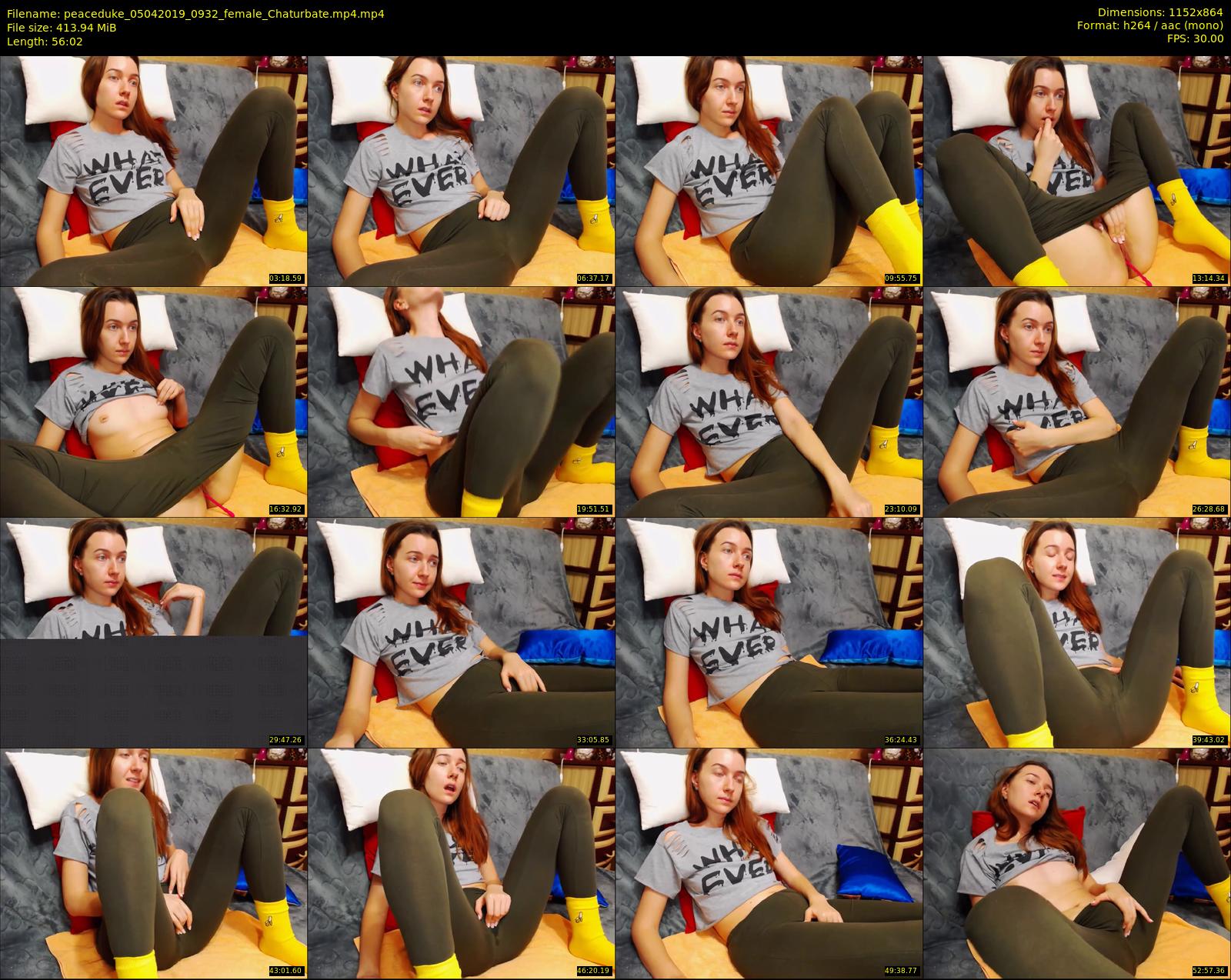 peaceduke — 57 minute Chaturbate female cam show recording, 720p, Apr 5, 2019