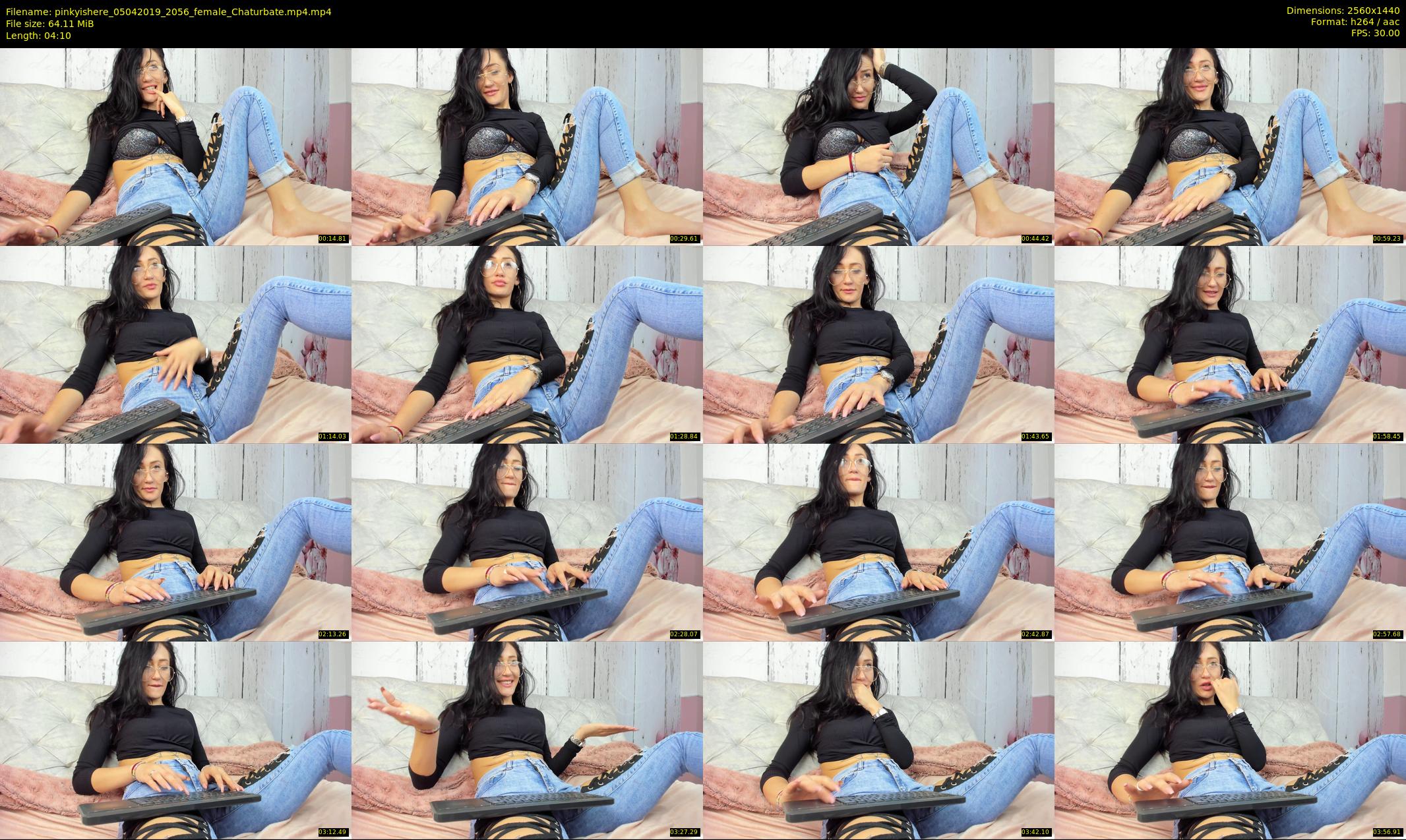 pinkyishere — 5 minute Chaturbate female cam show recording, 1080p, Apr 5, 2019