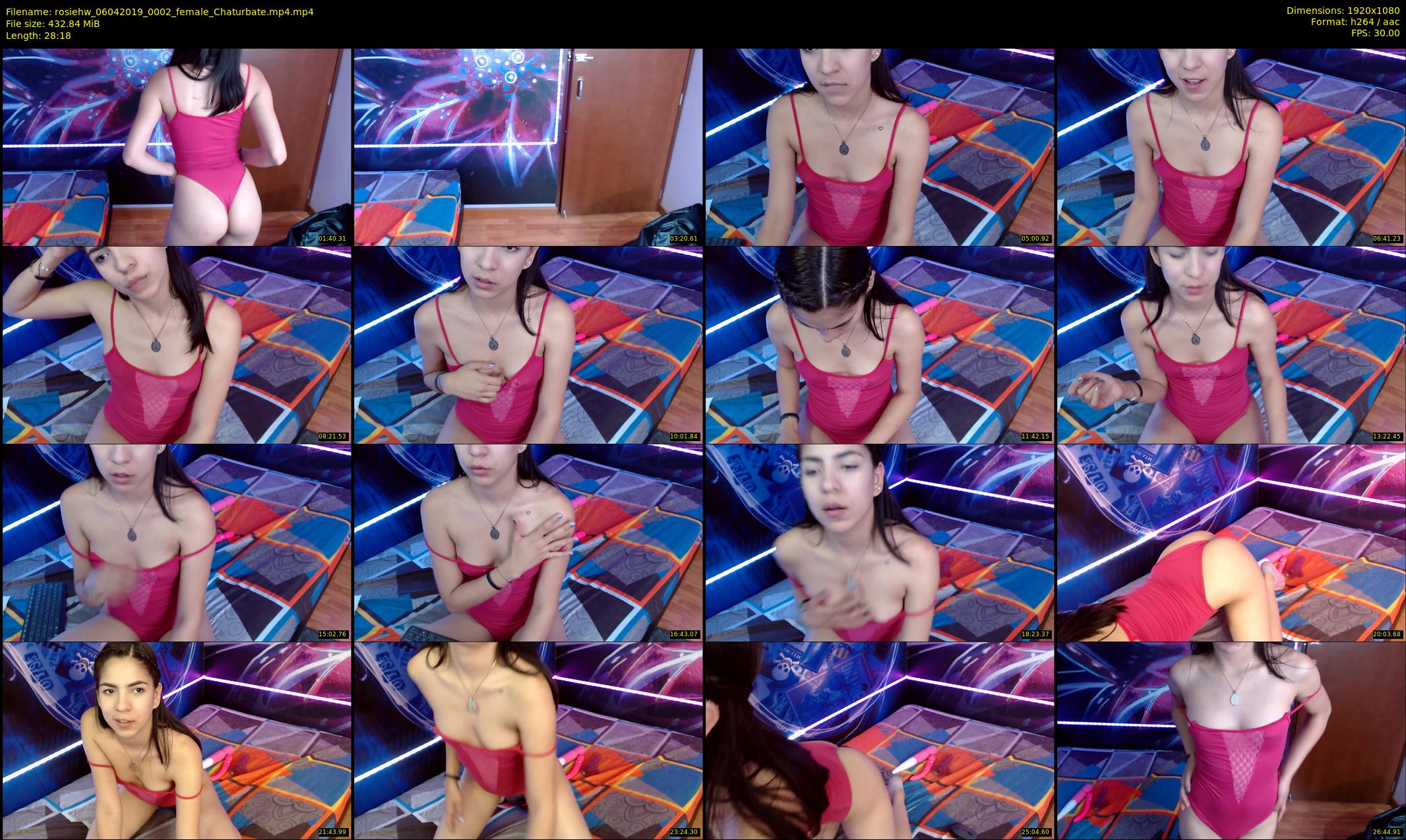 rosiehw — 29 minute Chaturbate couple cam show recording, 1080p, Apr 6, 2019