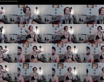roughromantics — 4 minute Chaturbate couple cam show recording, 1080p, Apr 5, 2019