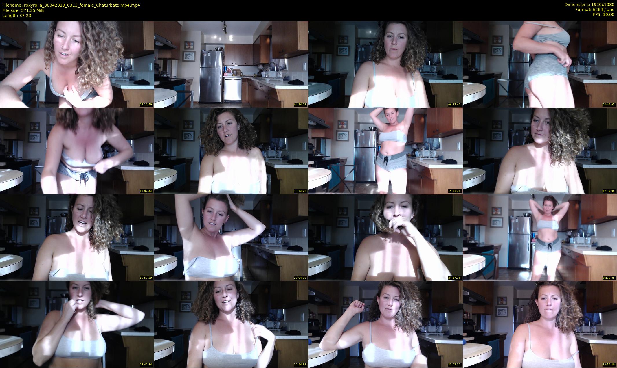 roxyrolla — 38 minute Chaturbate female cam show recording, 1080p, Apr 6, 2019