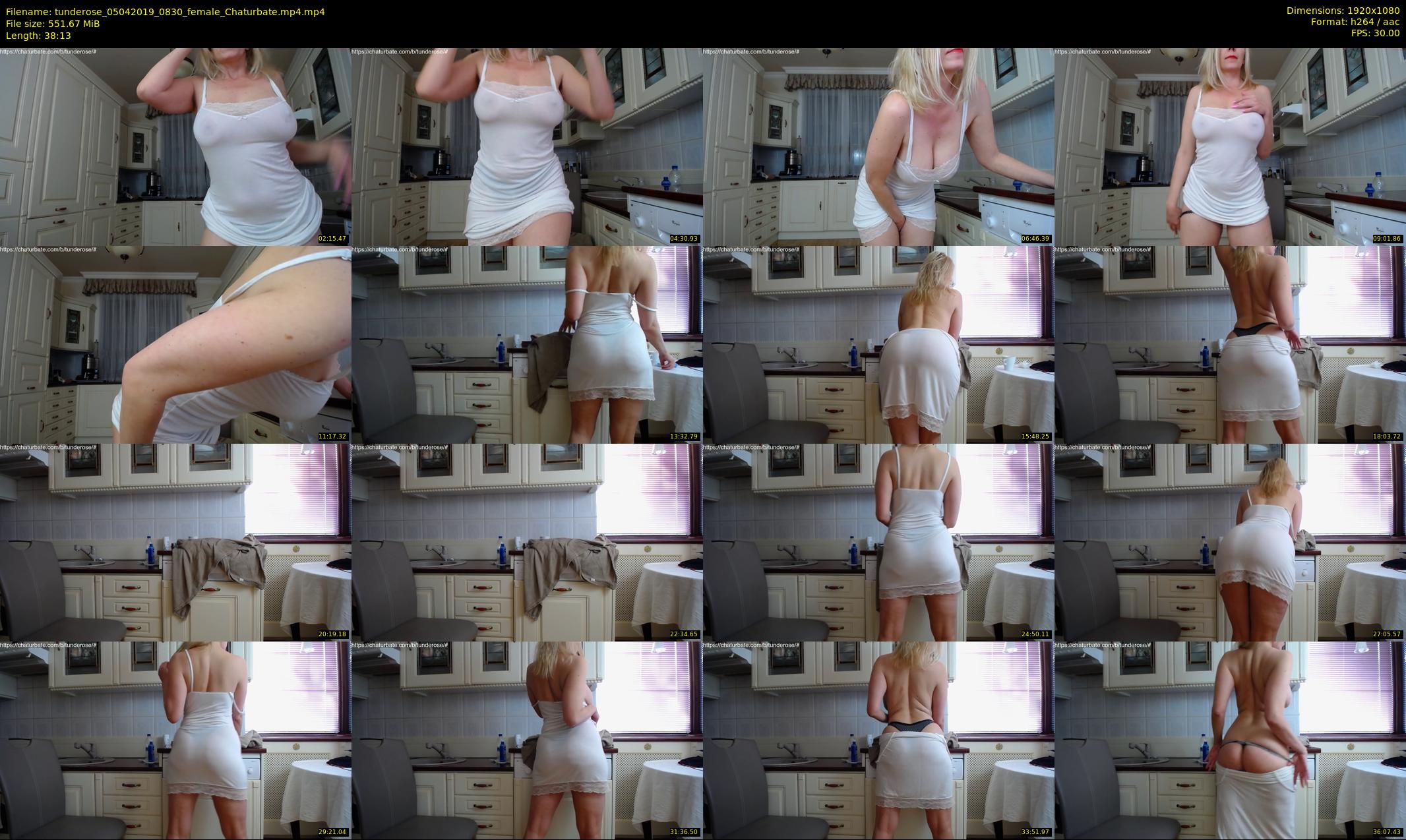 tunderose — 39 minute Chaturbate female cam show recording, 1080p, Apr 5, 2019
